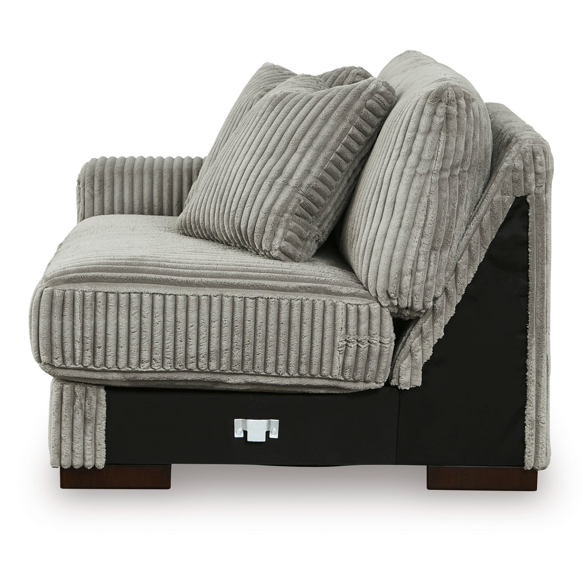 Lindyn 2-Piece Modular Sofa Grey