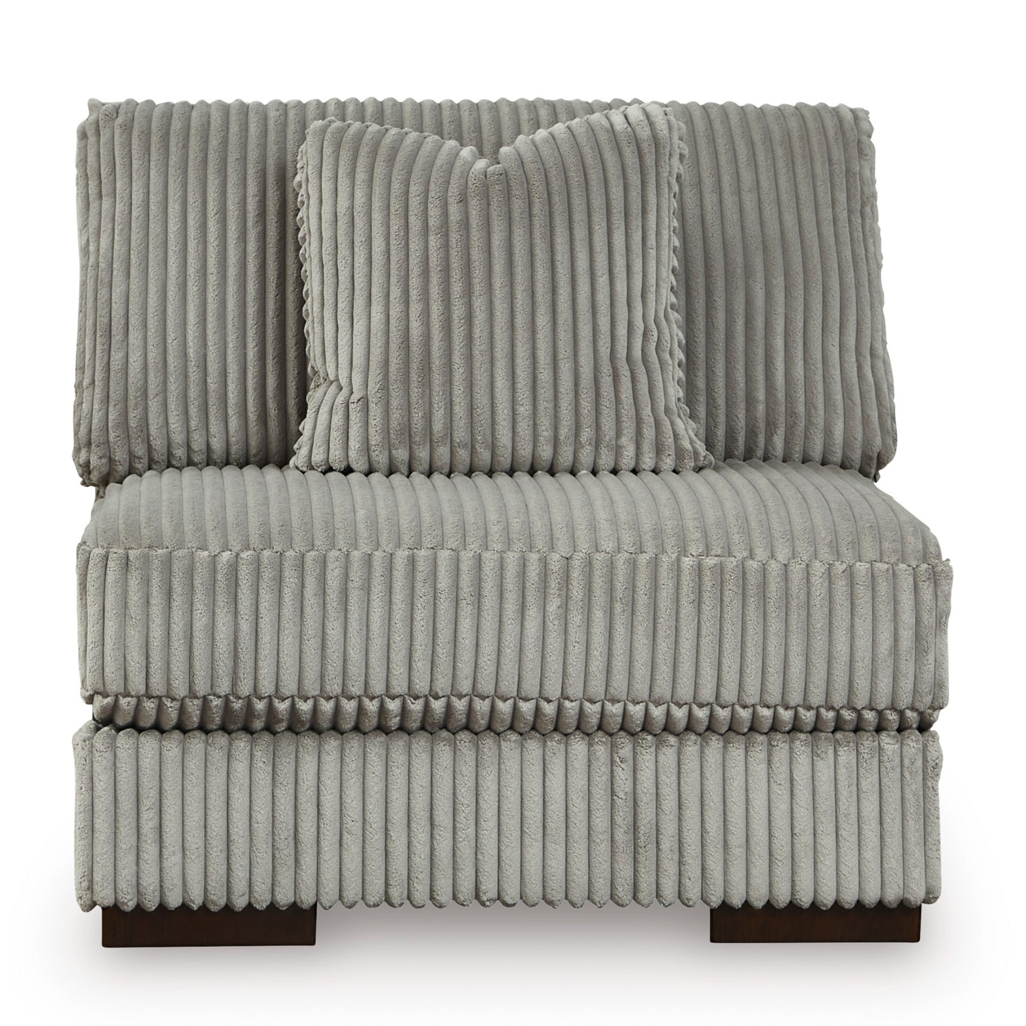 Lindyn 3-Piece Sectional with Chaise in Grey