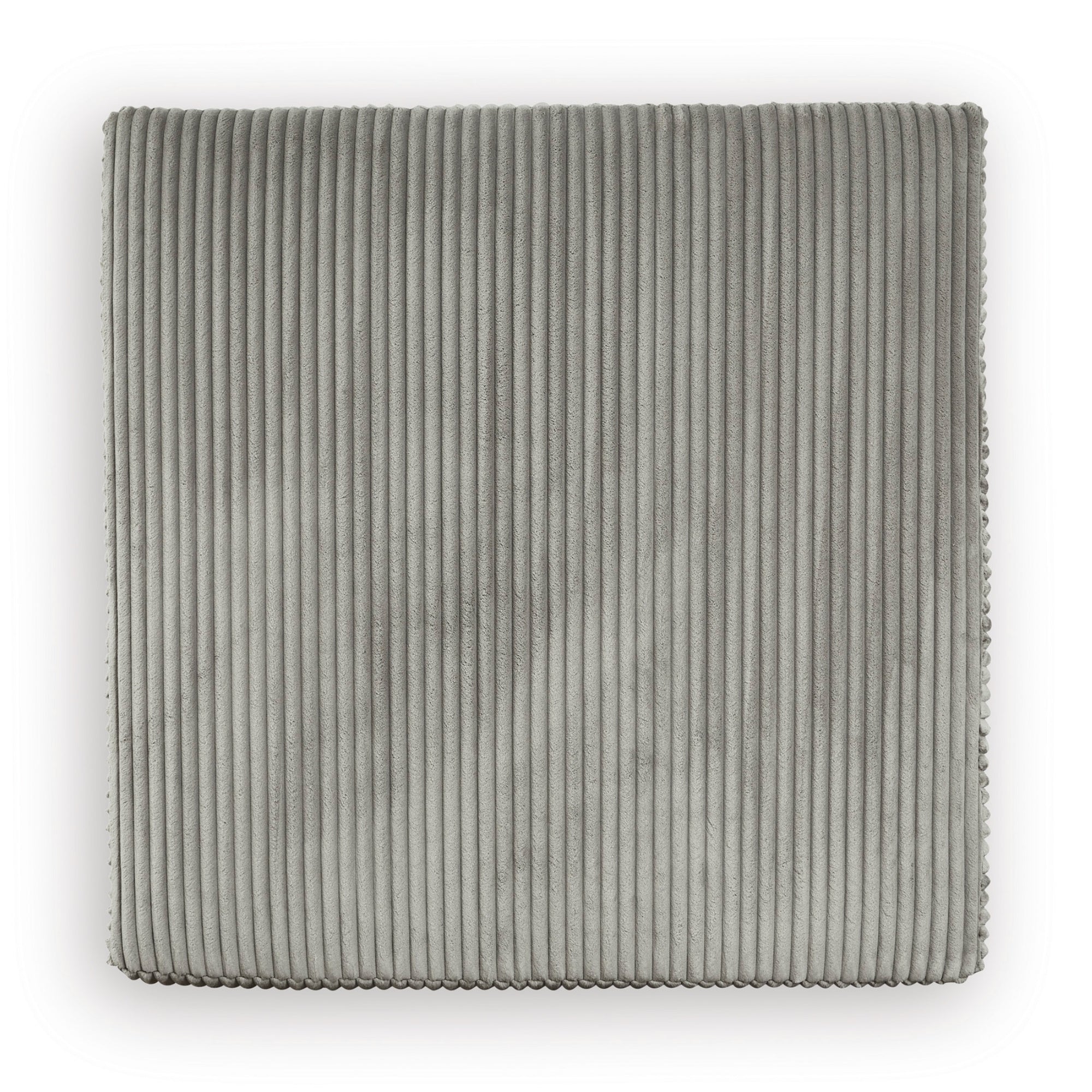 Lindyn Oversized Accent Ottoman Grey