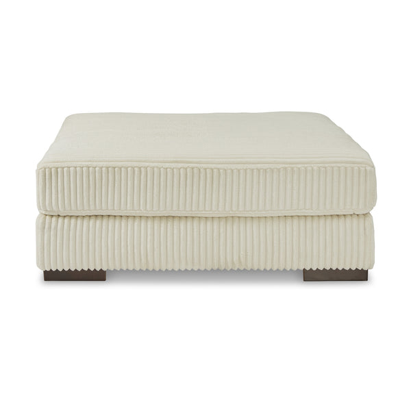 Lindyn Oversized Accent Ottoman Ivory