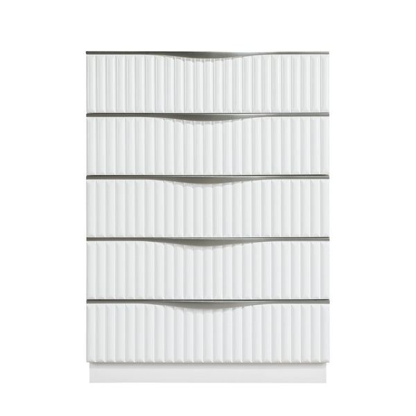 M.A.F Linea Chest Drawer showing sleek wooden finish and multiple spacious drawers for storage.
