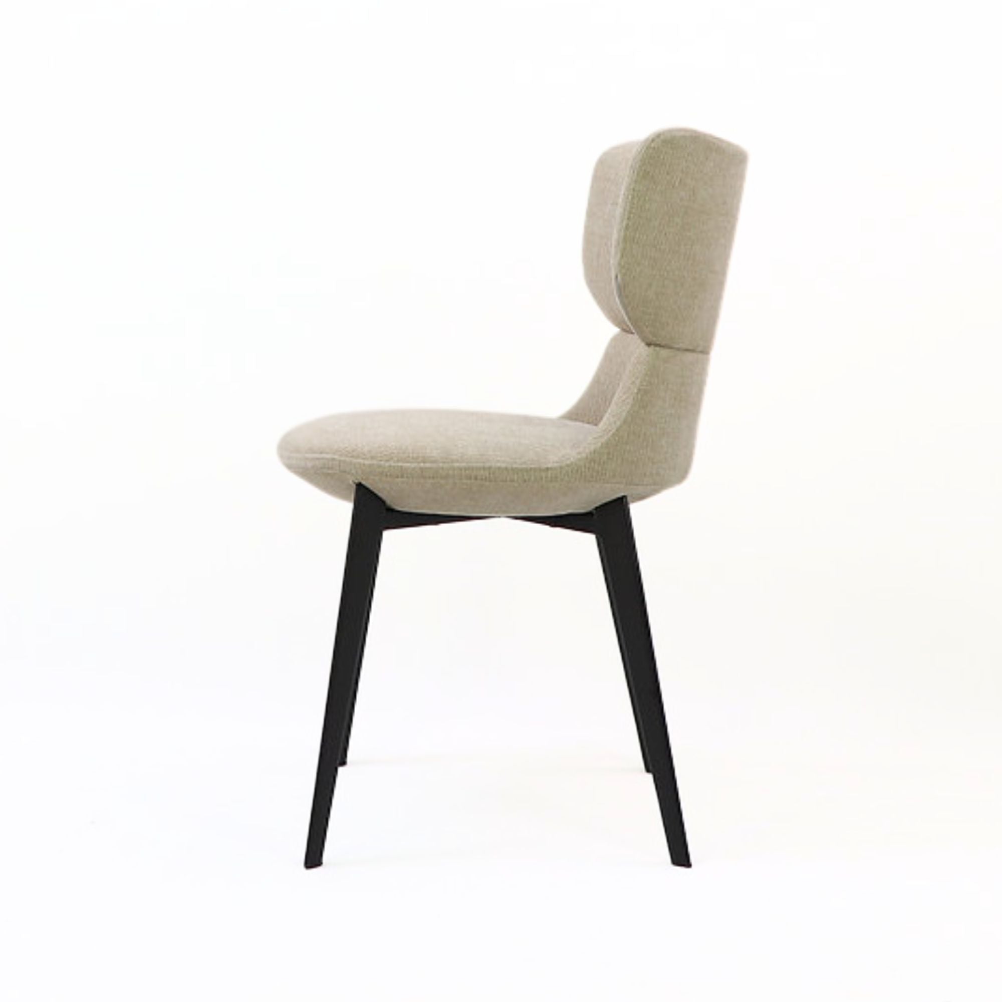 Liora Chair Pair Soft Chenille Beige