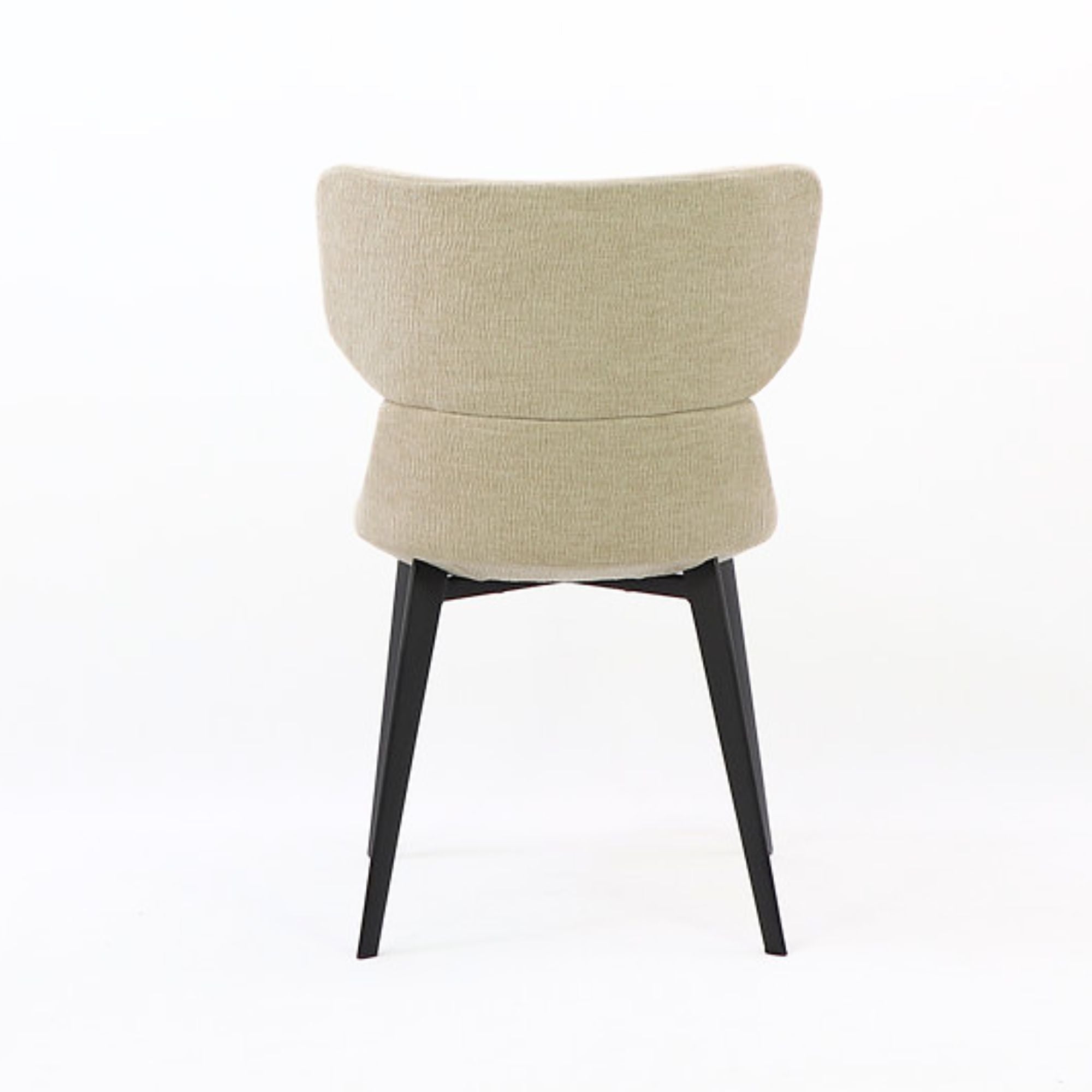 Liora Chair Pair Soft Chenille Beige