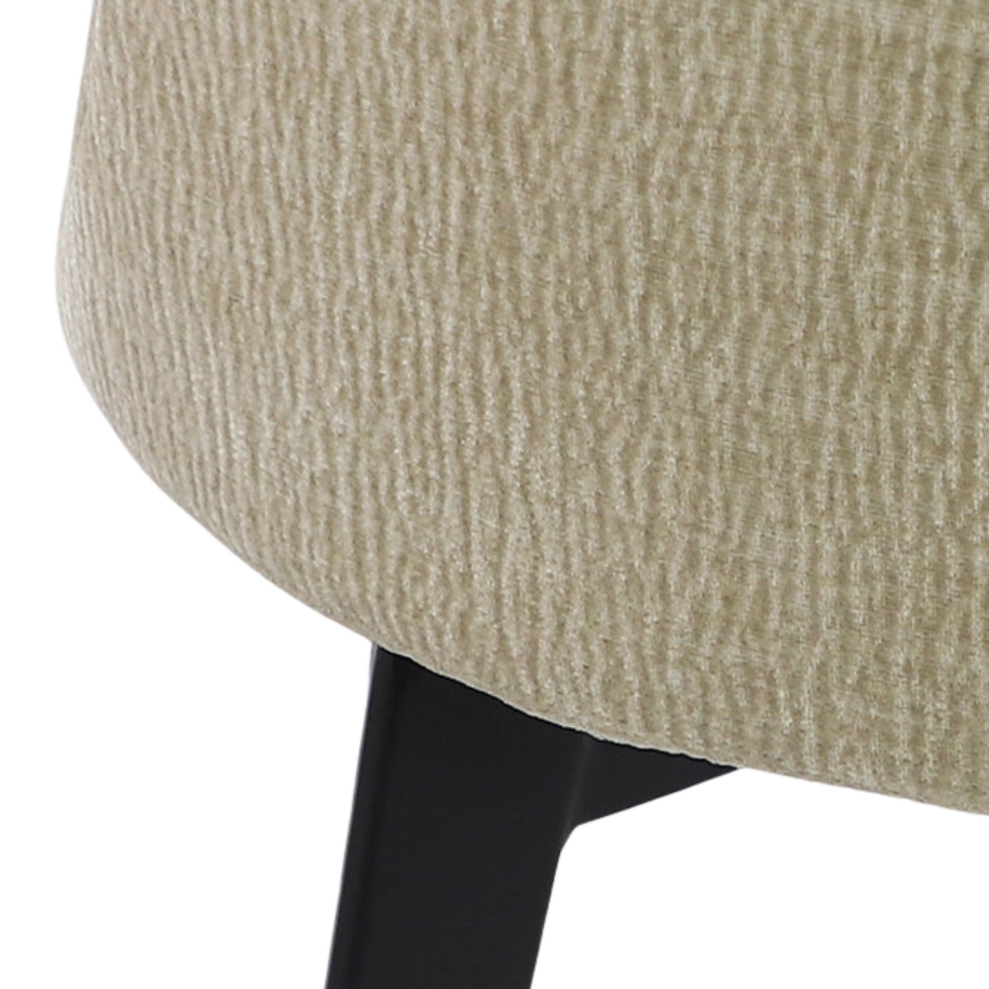 Liora Chair Pair Soft Chenille Beige
