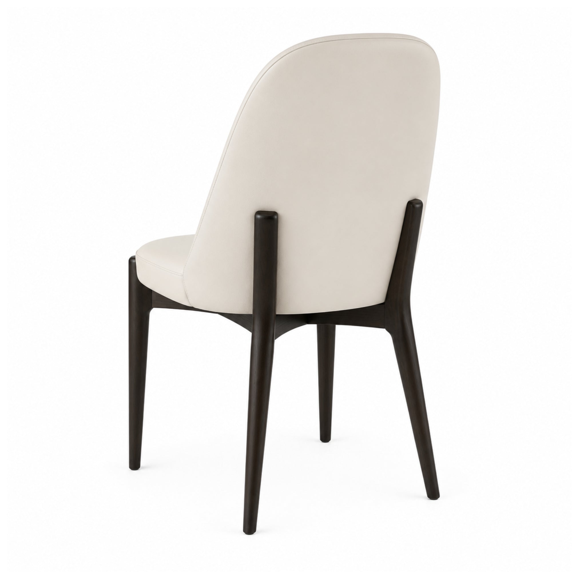 Livepool Dining Chair Aspen Taupe / Dark Walnut