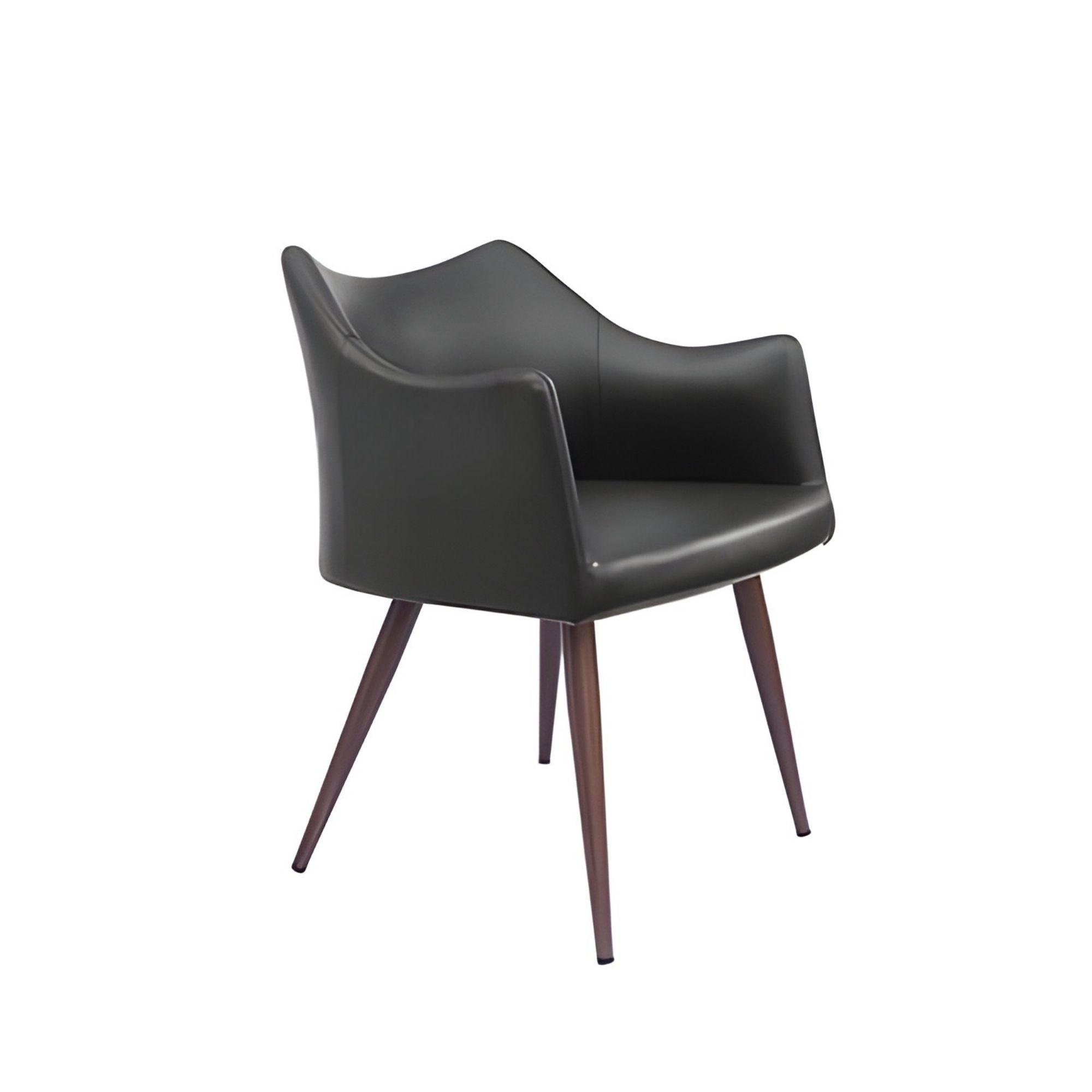 Lopod Arm Dining Chair in Black | CastleUp Experience Centre Online Furniture