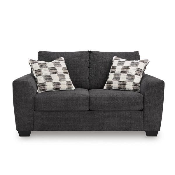 Loreo Loveseat in Dark Grey