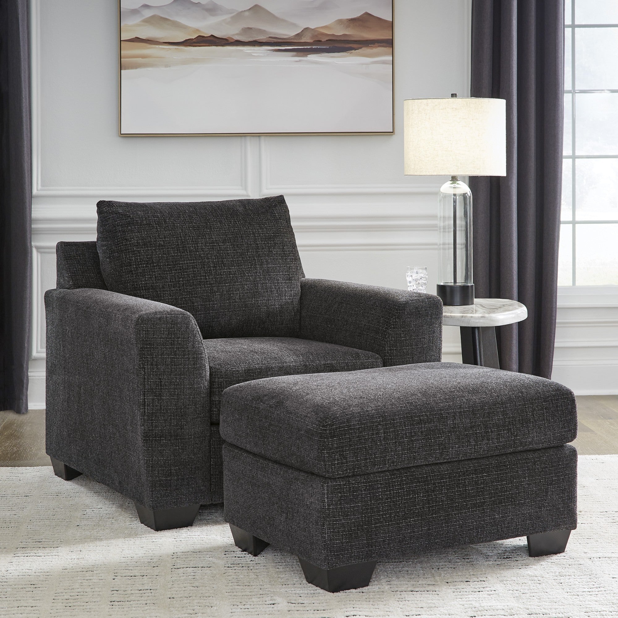 Loreo Chair in Dark Grey