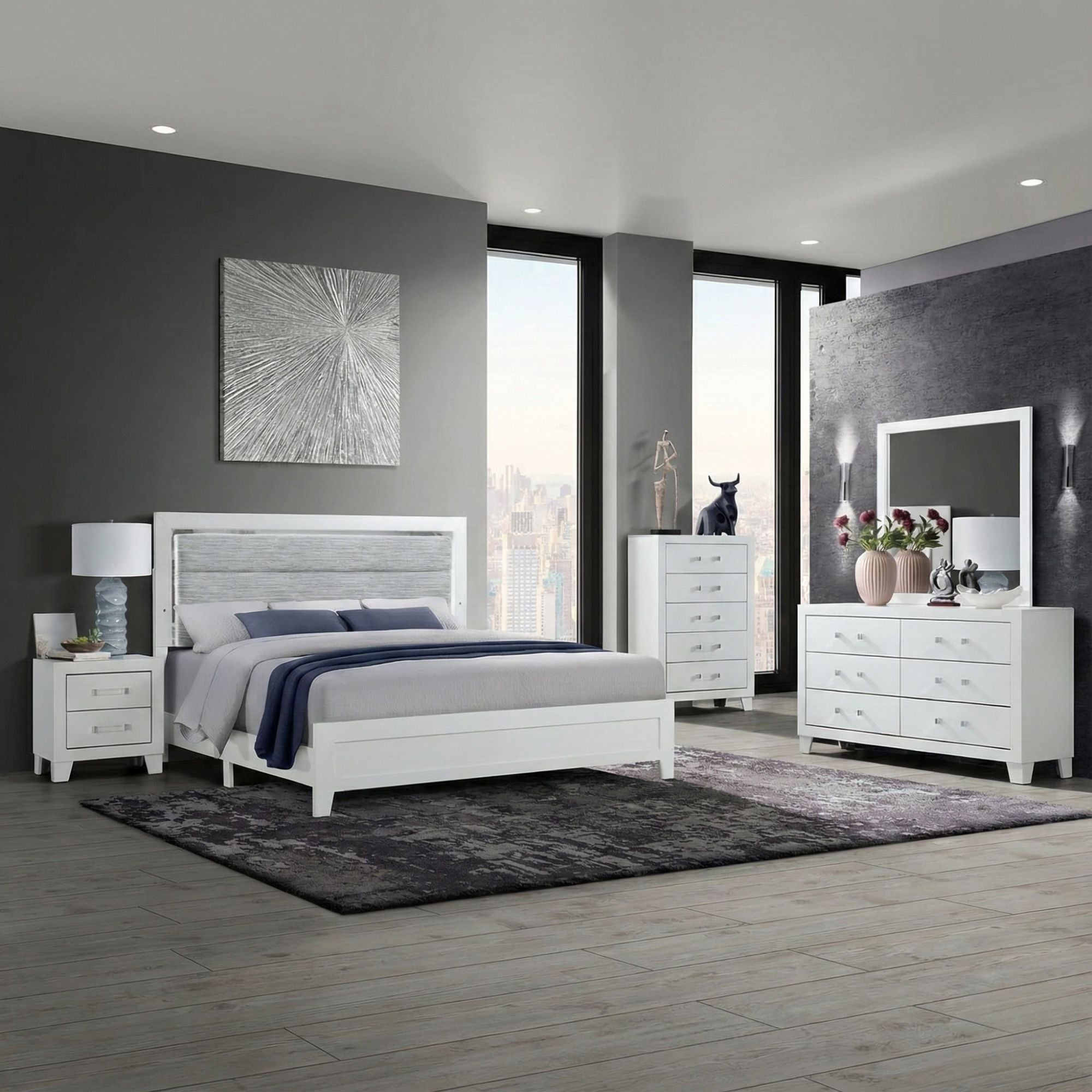 Lucia 6pc Bedroom Set | CastleUp Experience Centre