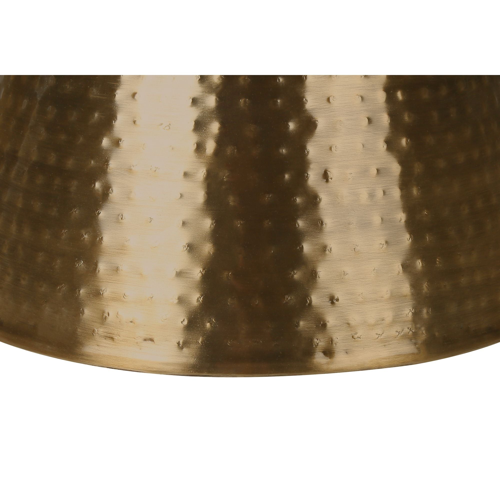 Copper Luxen accent table by Monarch Specialties with a sleek, modern design, featuring a round top and sturdy base.