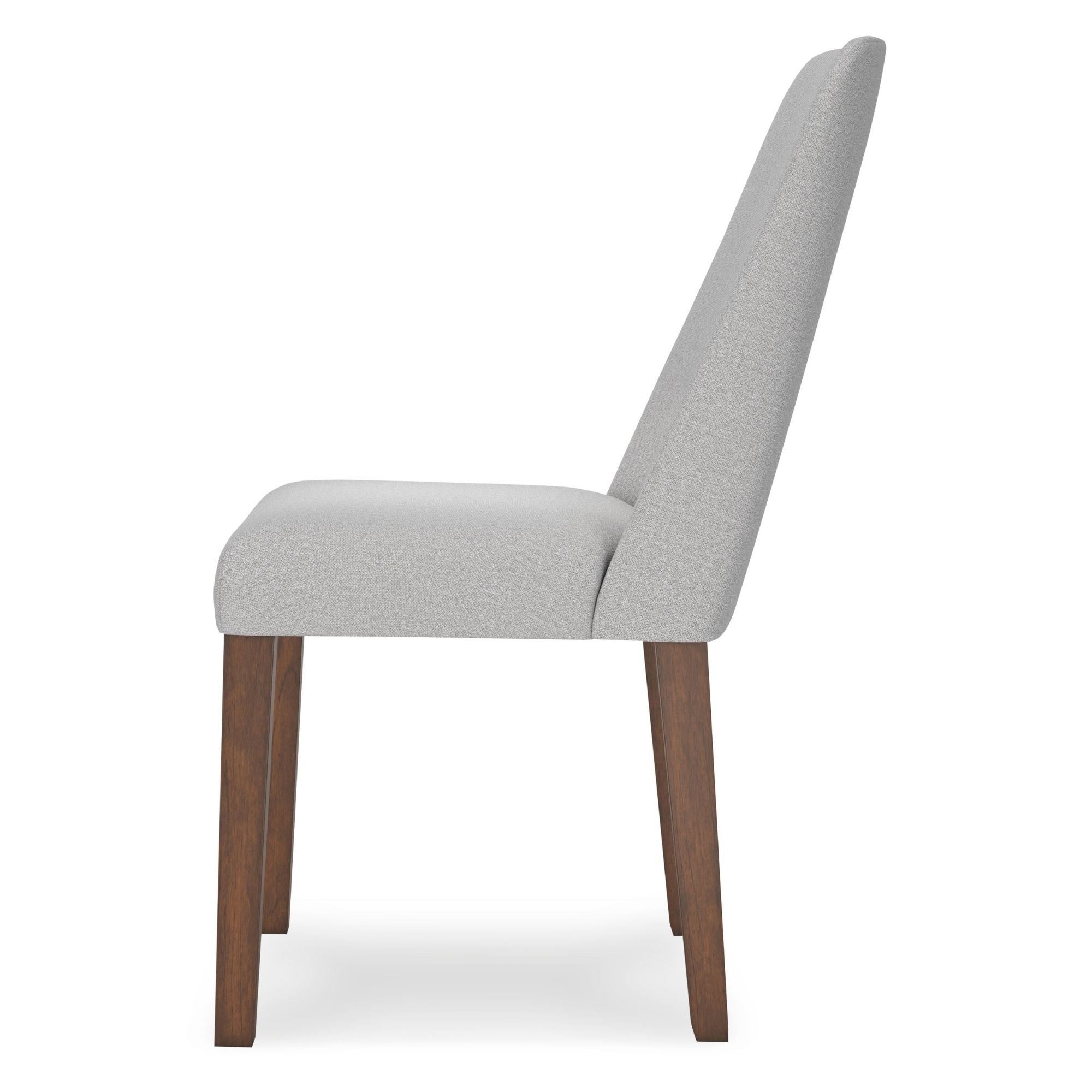 Light grey Lyncott dining room set with upholstered side chairs from the Signature Ashley Lyncott Collection, ideal for modern dining spaces.