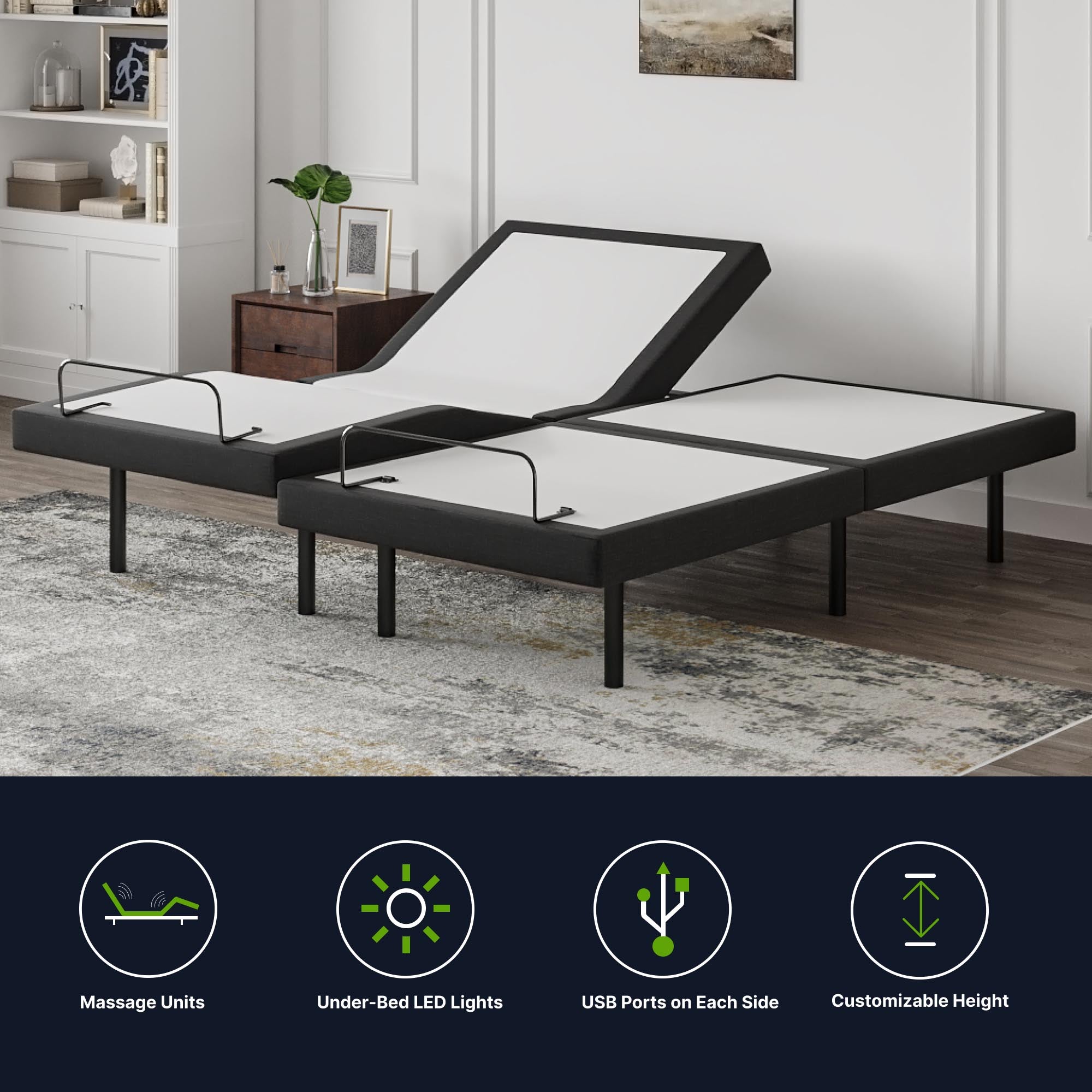 GhostBed Adjustable Bed | CastleUp Experience Centre