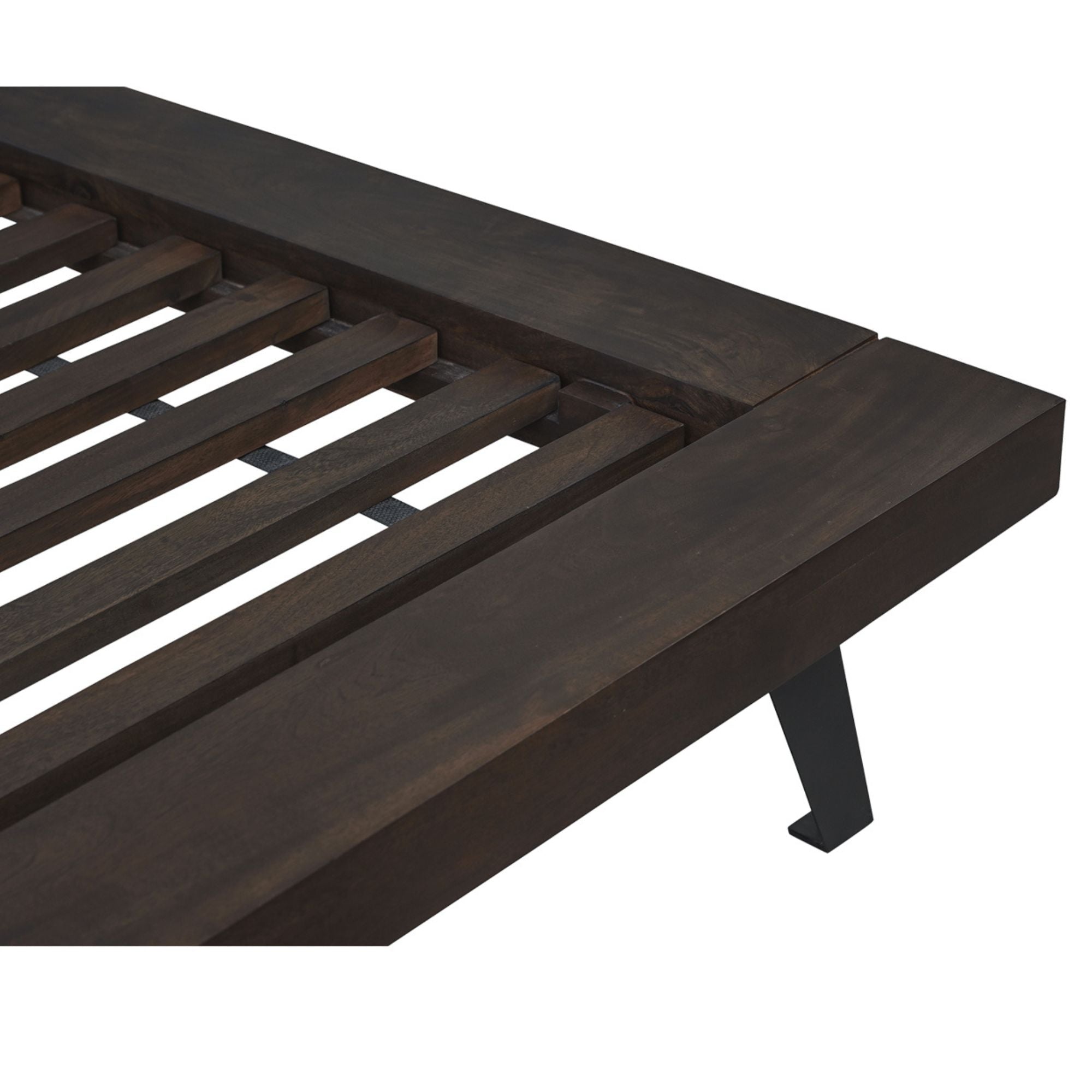 Moe's Home Madagascar Platform Bed Dark Brown | CastleUp Experience Centre Online Furniture