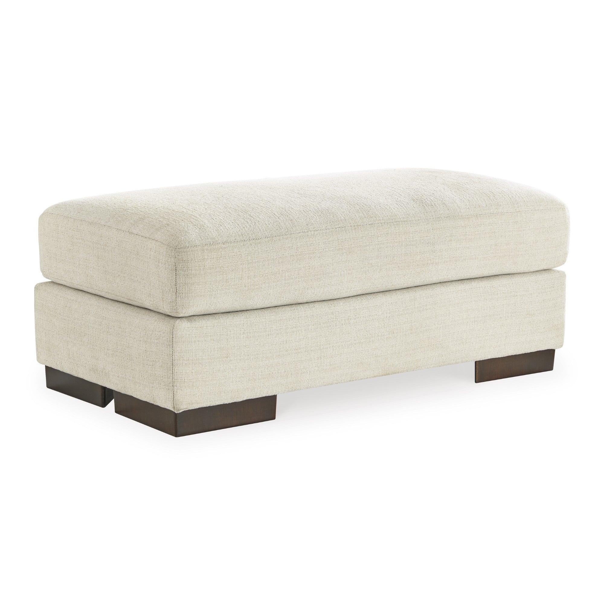 Maggie Ottoman in Birch