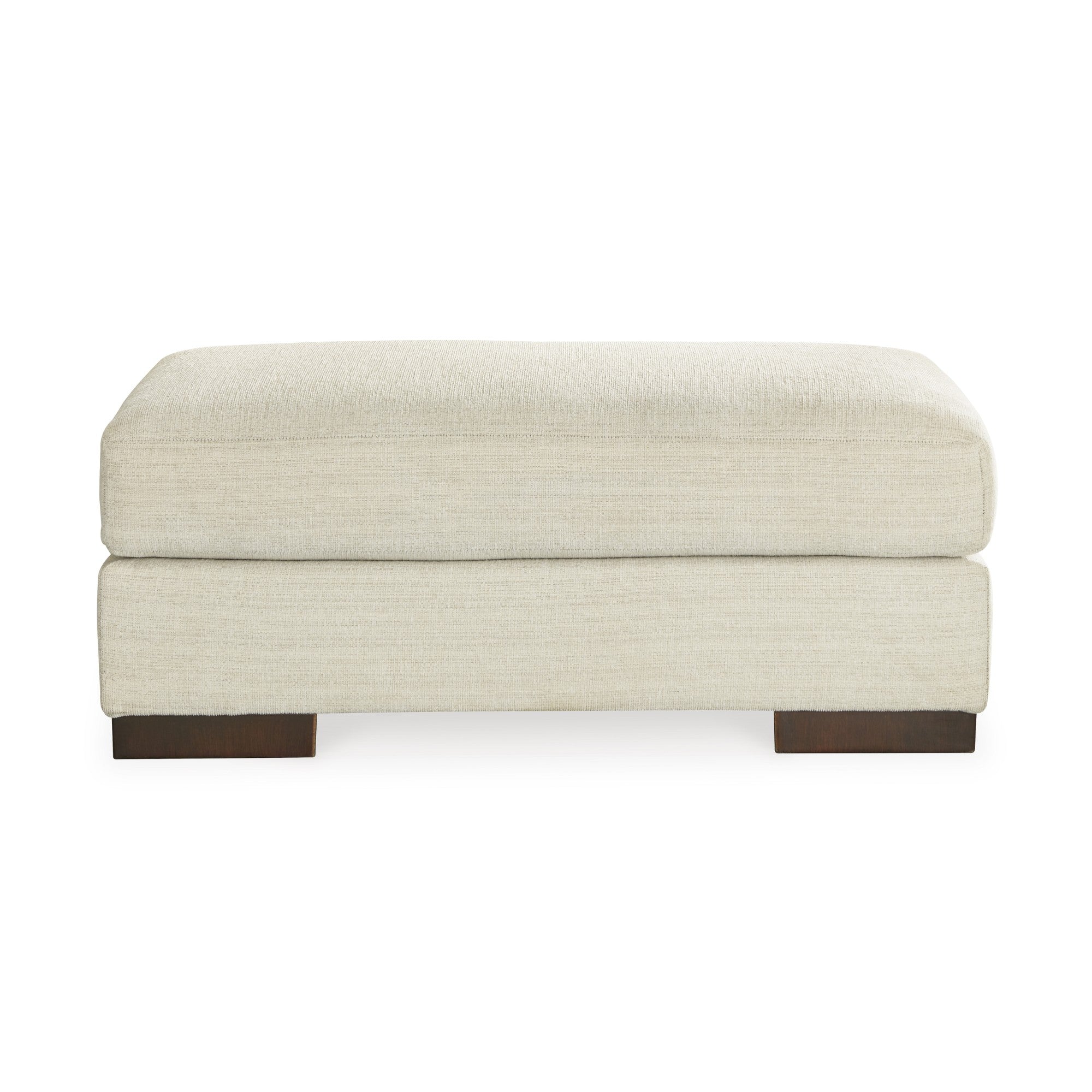 Maggie Ottoman in Birch