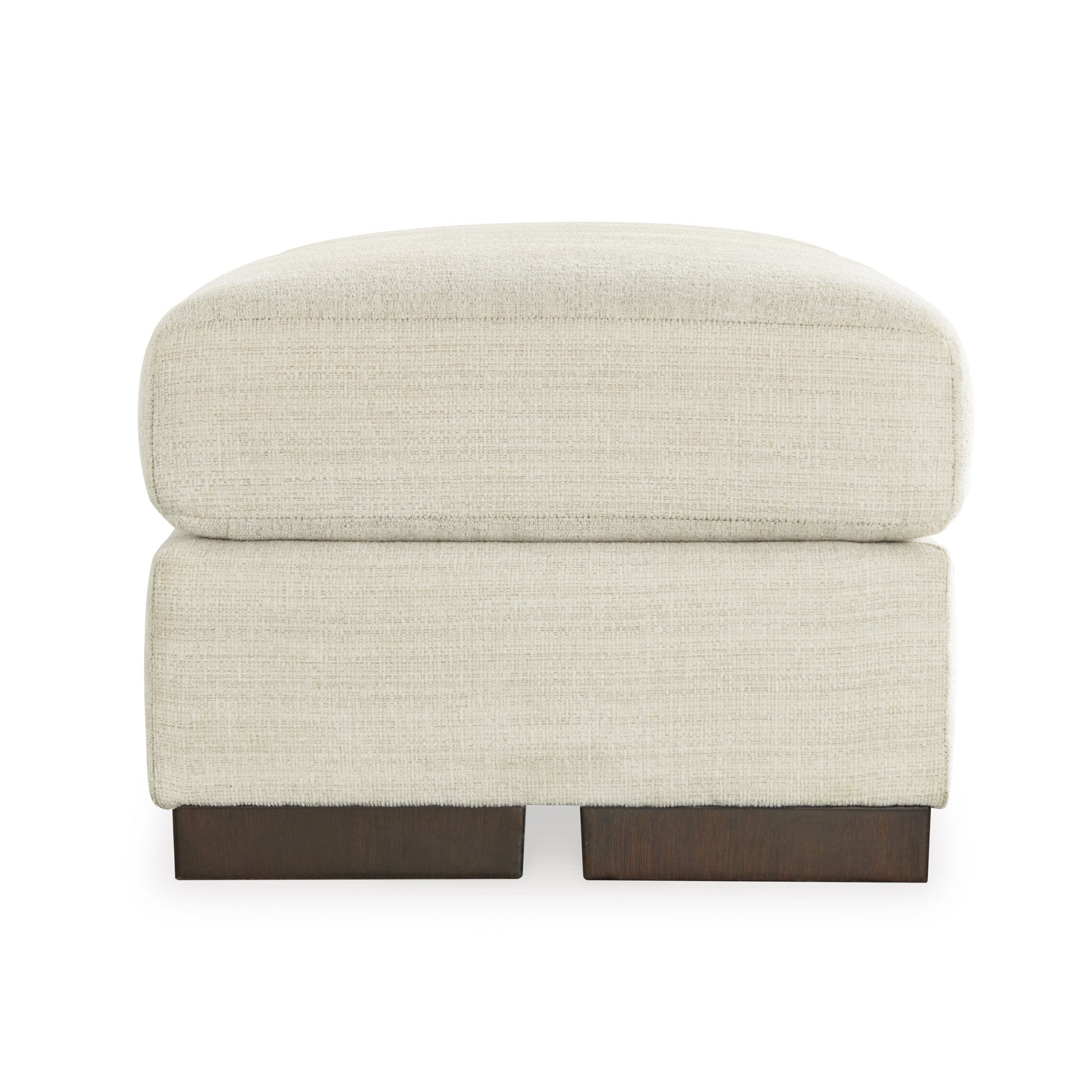 Maggie Ottoman in Birch