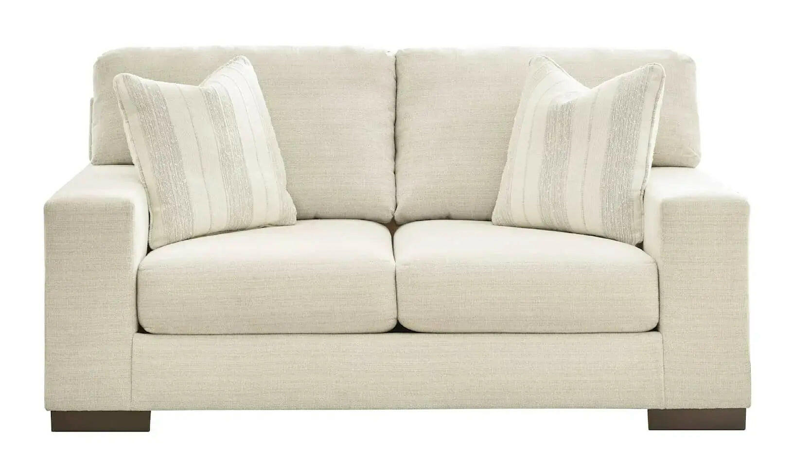 Ashley Maggie Sofa Set in Birch.