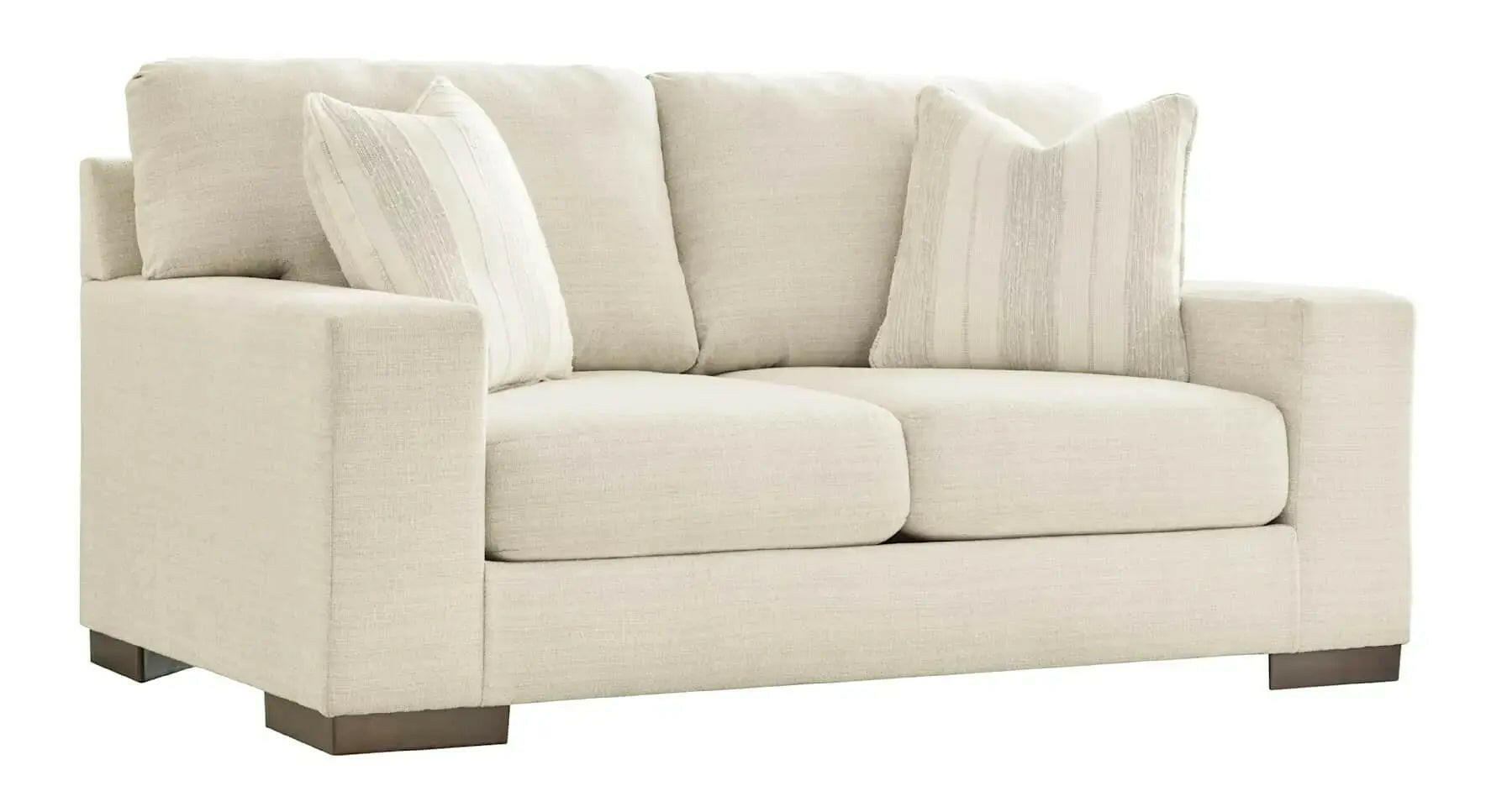 Ashley Maggie Sofa Set in Birch.