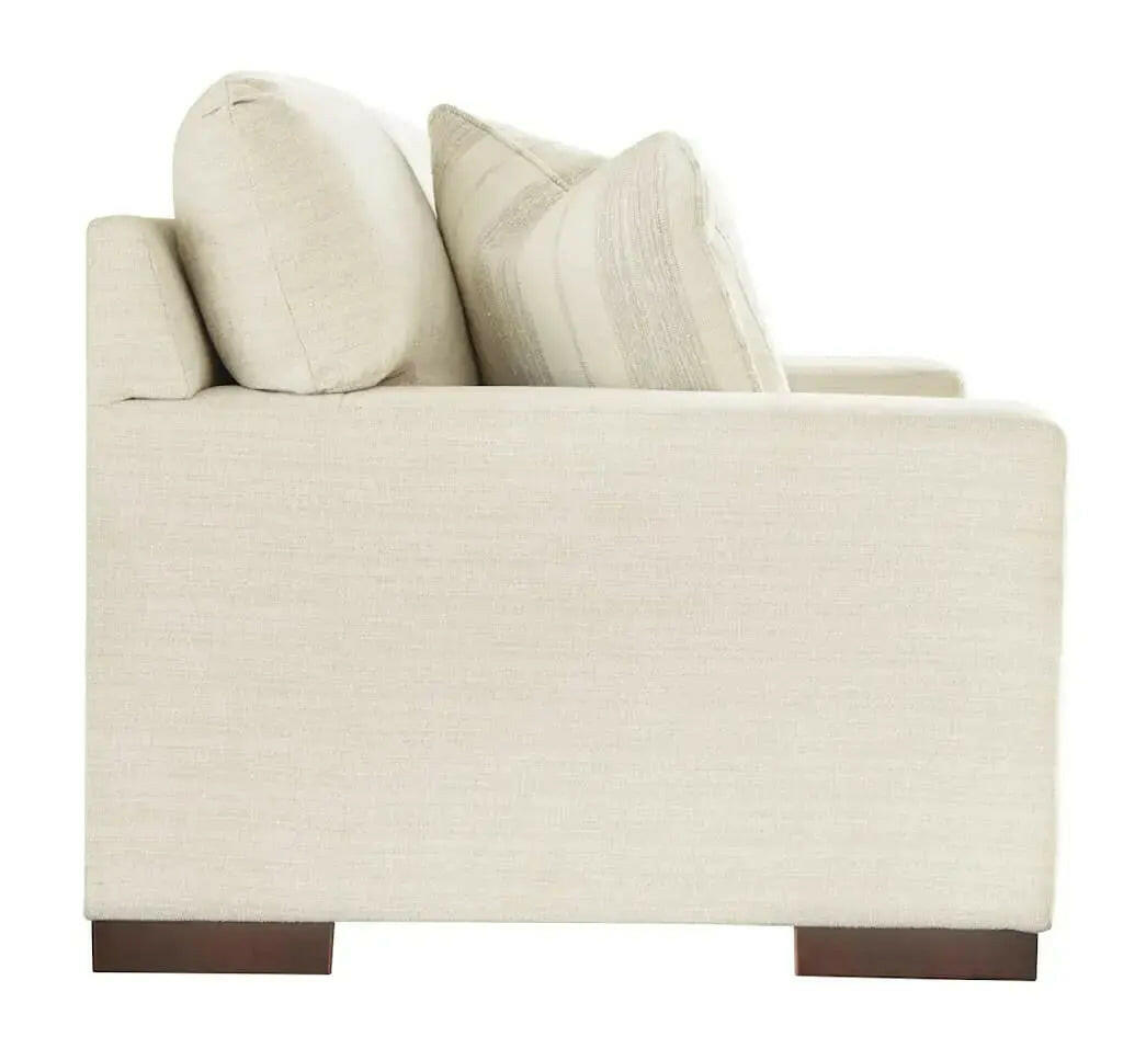 Ashley Maggie Sofa Set in Birch.