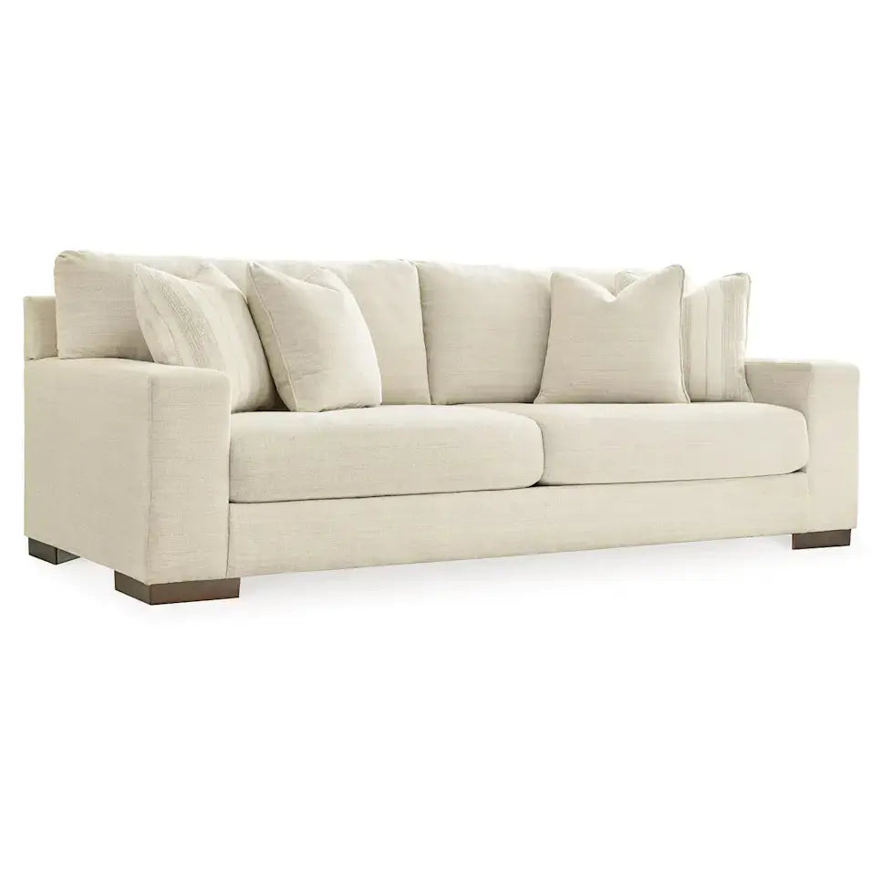 Ashley Maggie Sofa Set in Birch.