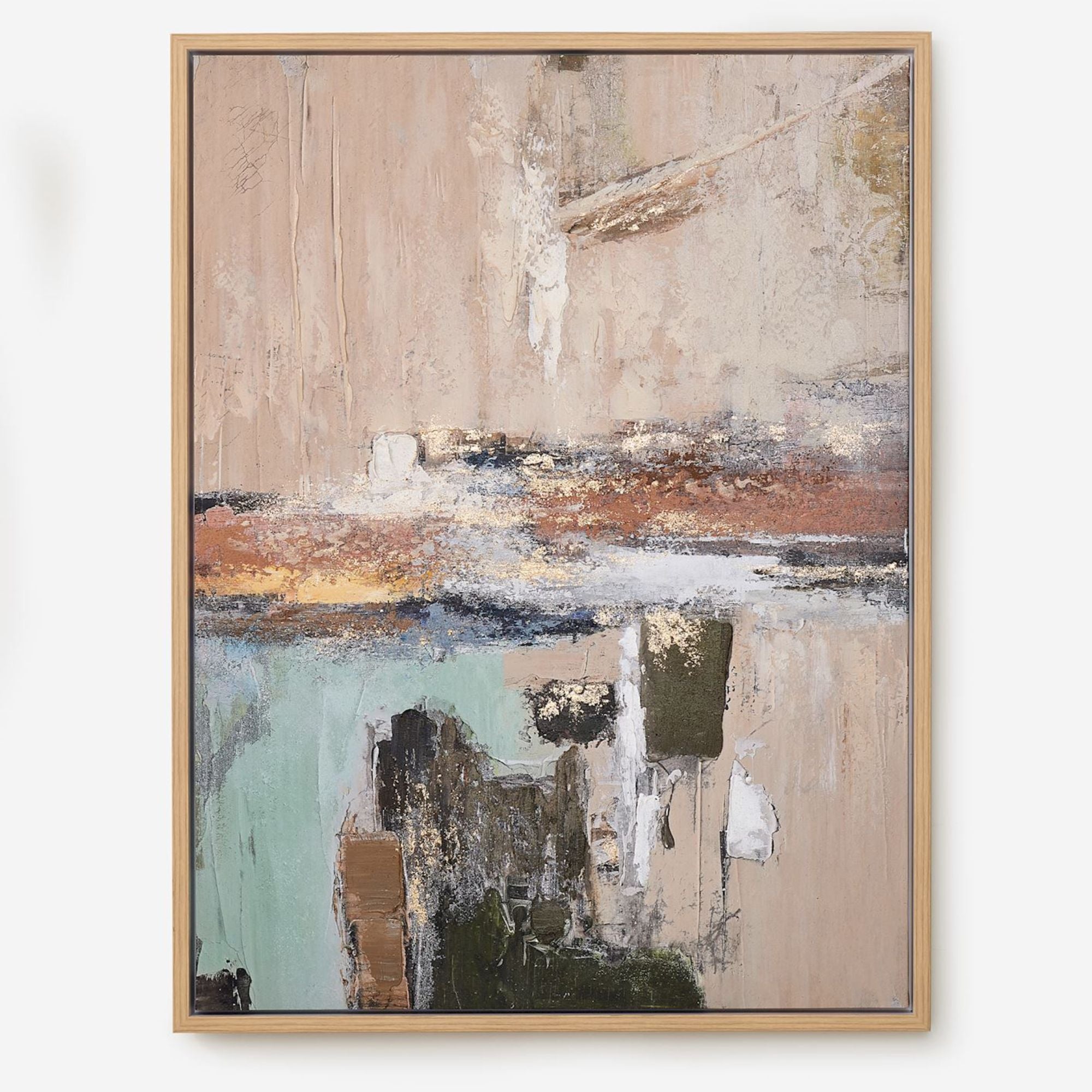 Abstract Oil Wall Print | CastleUp Experience Centre Online Furniture