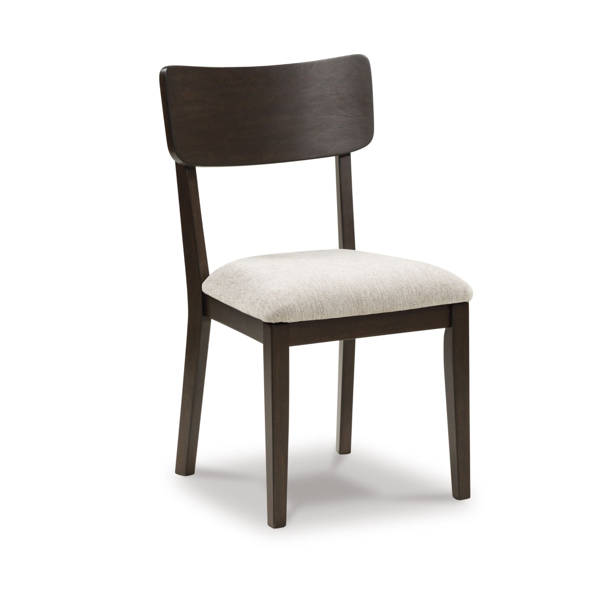 Dark brown Mallenette 5-piece dining room set by Ashley, includes table and chairs, perfect for family meals and gatherings.