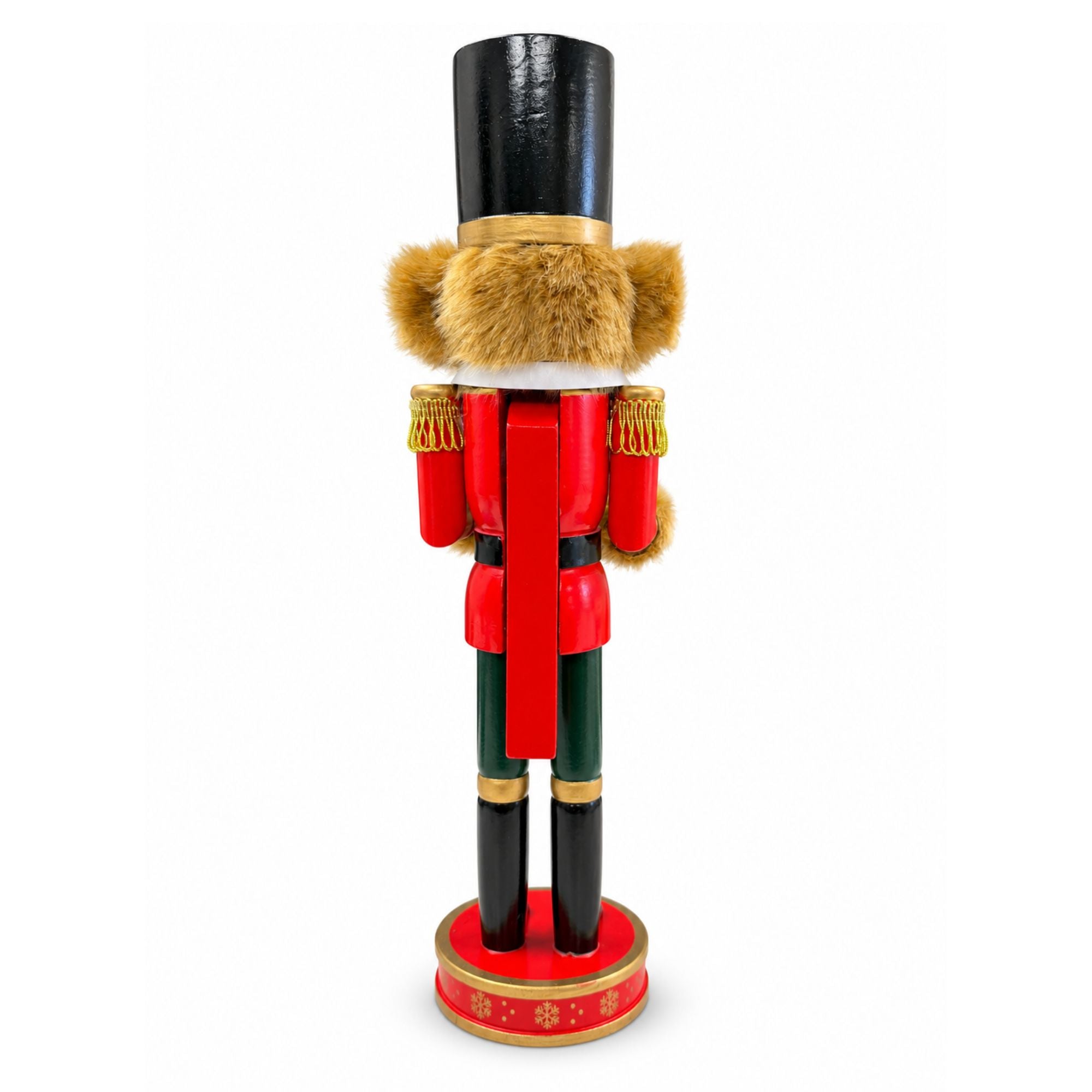 Maple the Bear Drummer –  Wooden Holiday Nutcracker Set