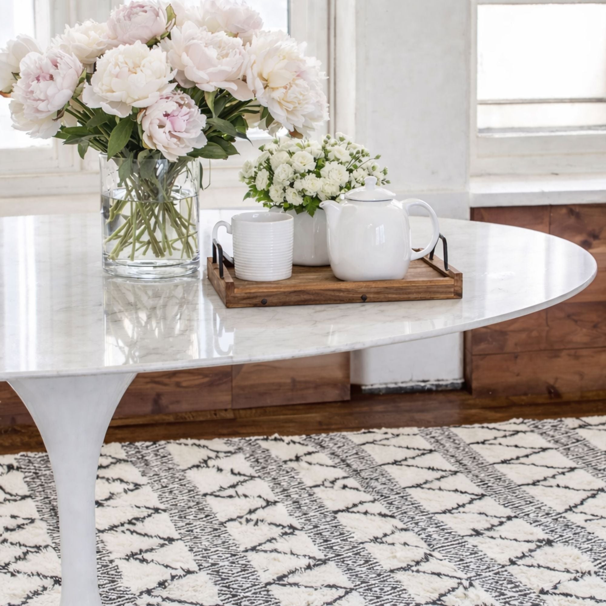 Marble Oval Dining Table | CastleUp Experience Centre Online Furniture