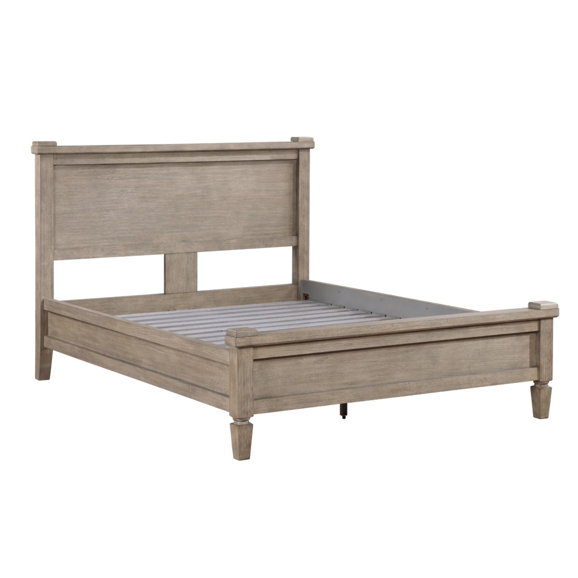 M.A.F Marceline Collection Canopy Bed with elegant drapes and a sturdy frame in a stylish bedroom setting.