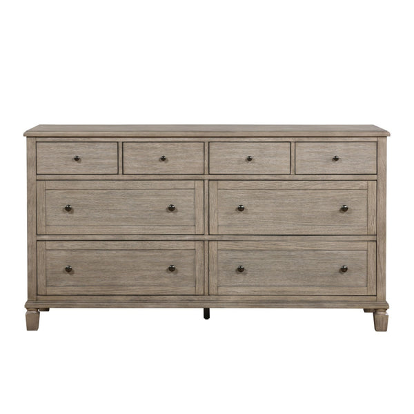 MAZ Marceline Dresser with sleek wood finish and multiple drawers, ideal for bedroom storage and modern decor.
