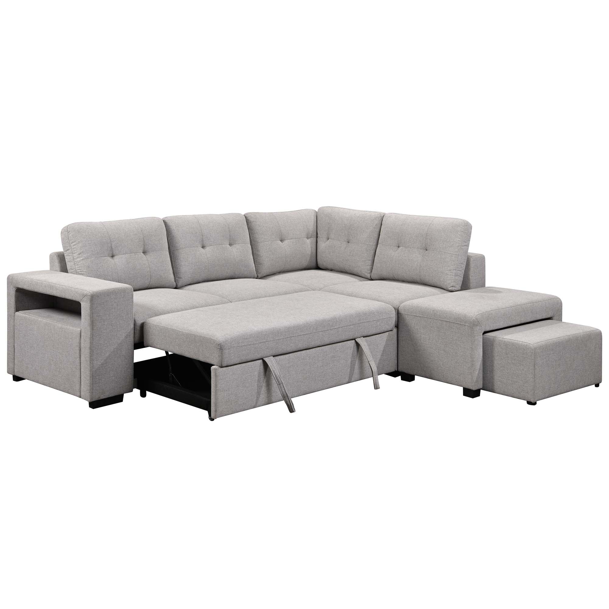 Marcella Right Facing Media Sectional Sleeper (pre-order)