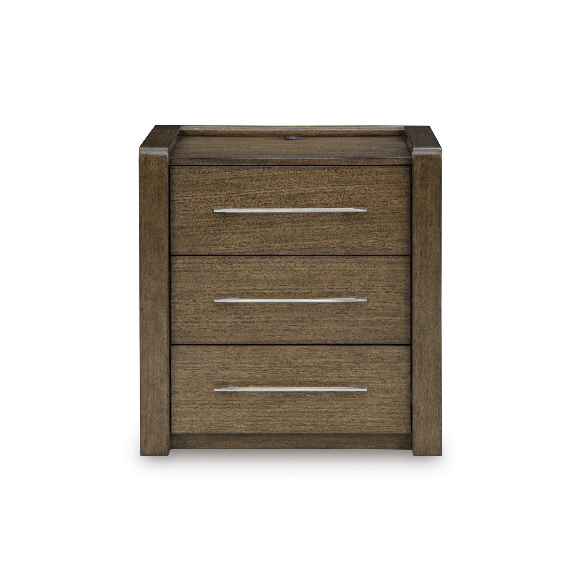 Marxmore upholstered storage bed from Signature Ashley with a padded headboard and built-in storage drawers in a modern bedroom setting.