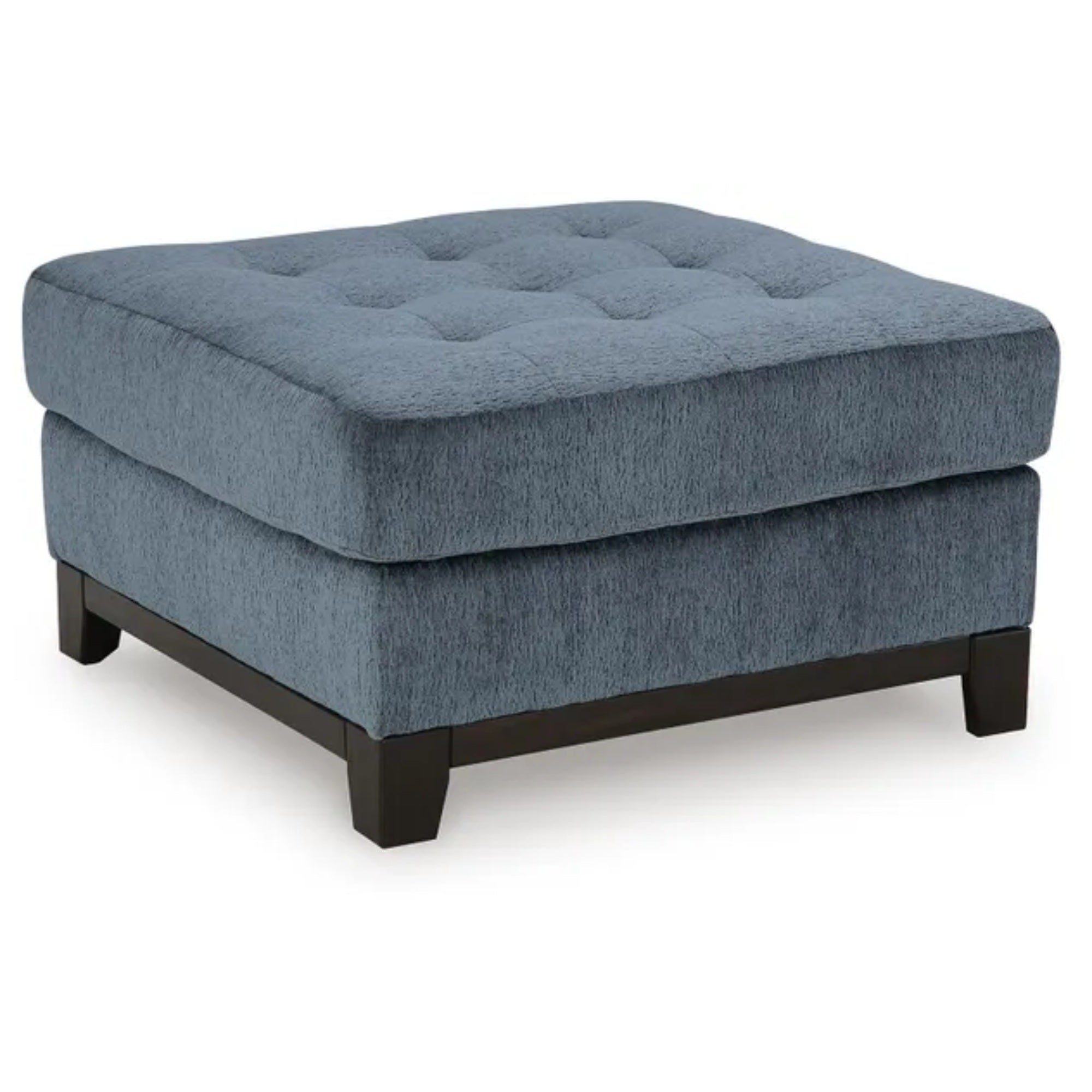 Maxon Place Oversized Accent Ottoman in Navy