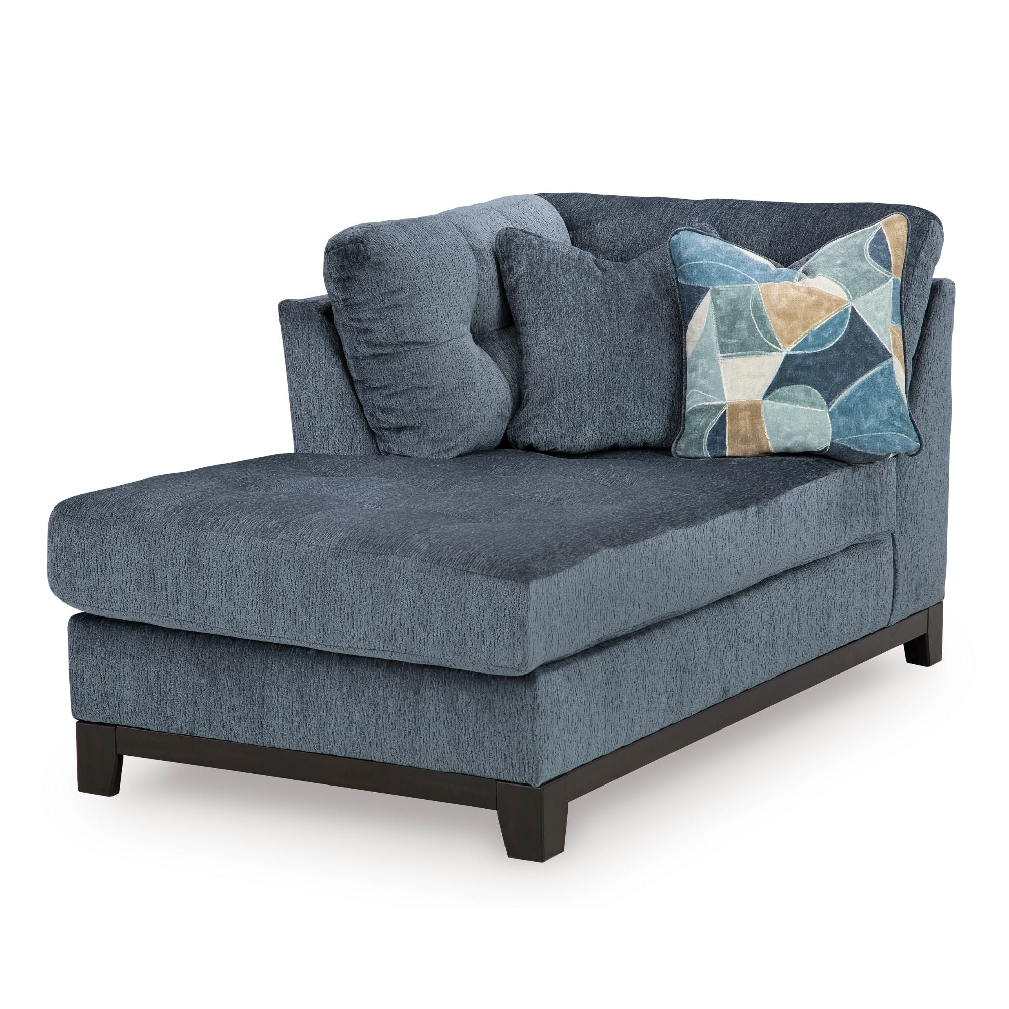 Maxon Place 3-Piece Sectional with 2 Chaise Navy
