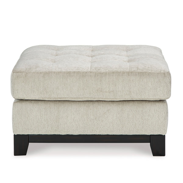 Maxon Place Oversized Accent Ottoman in Stone