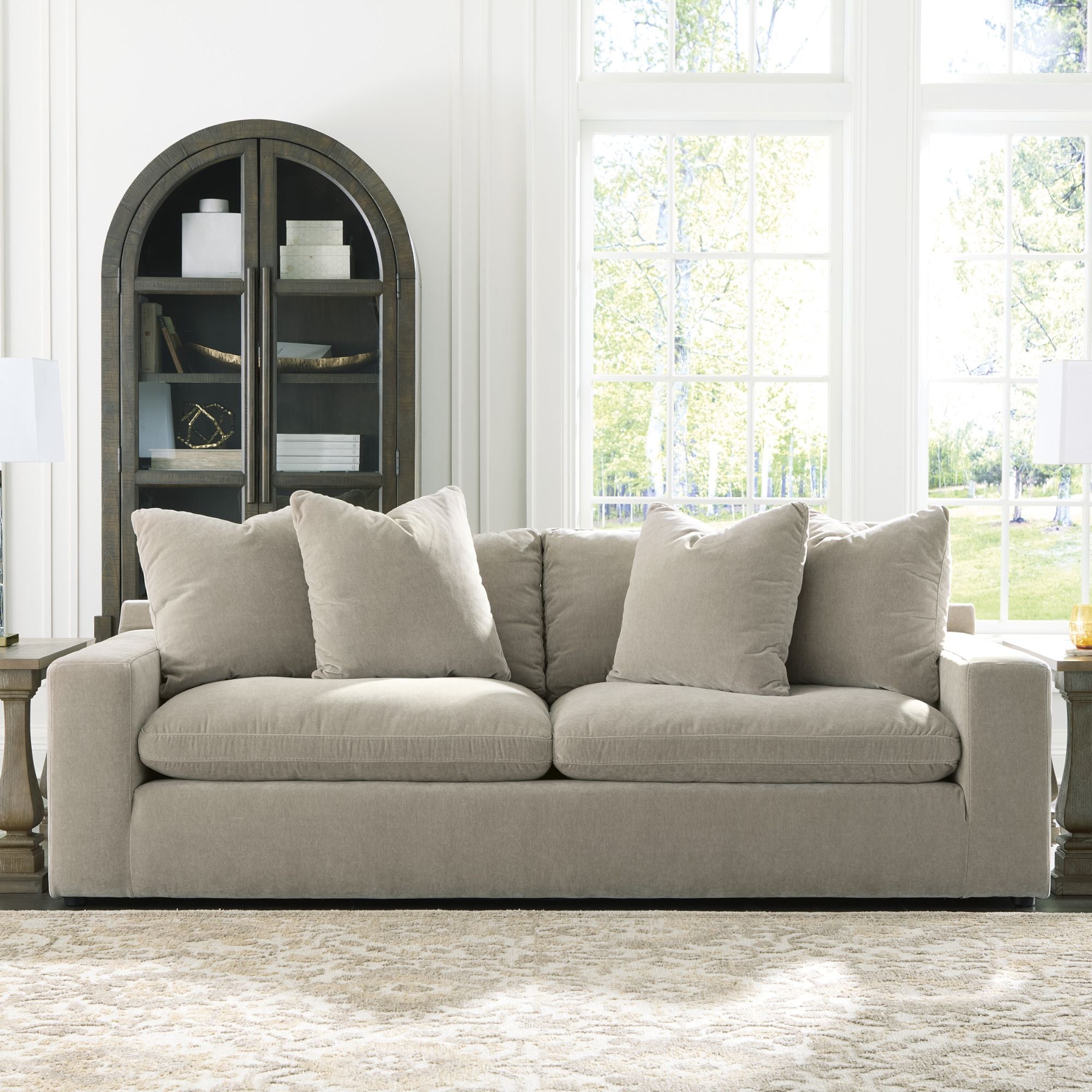 Maxton Heights Sofa in Peddle