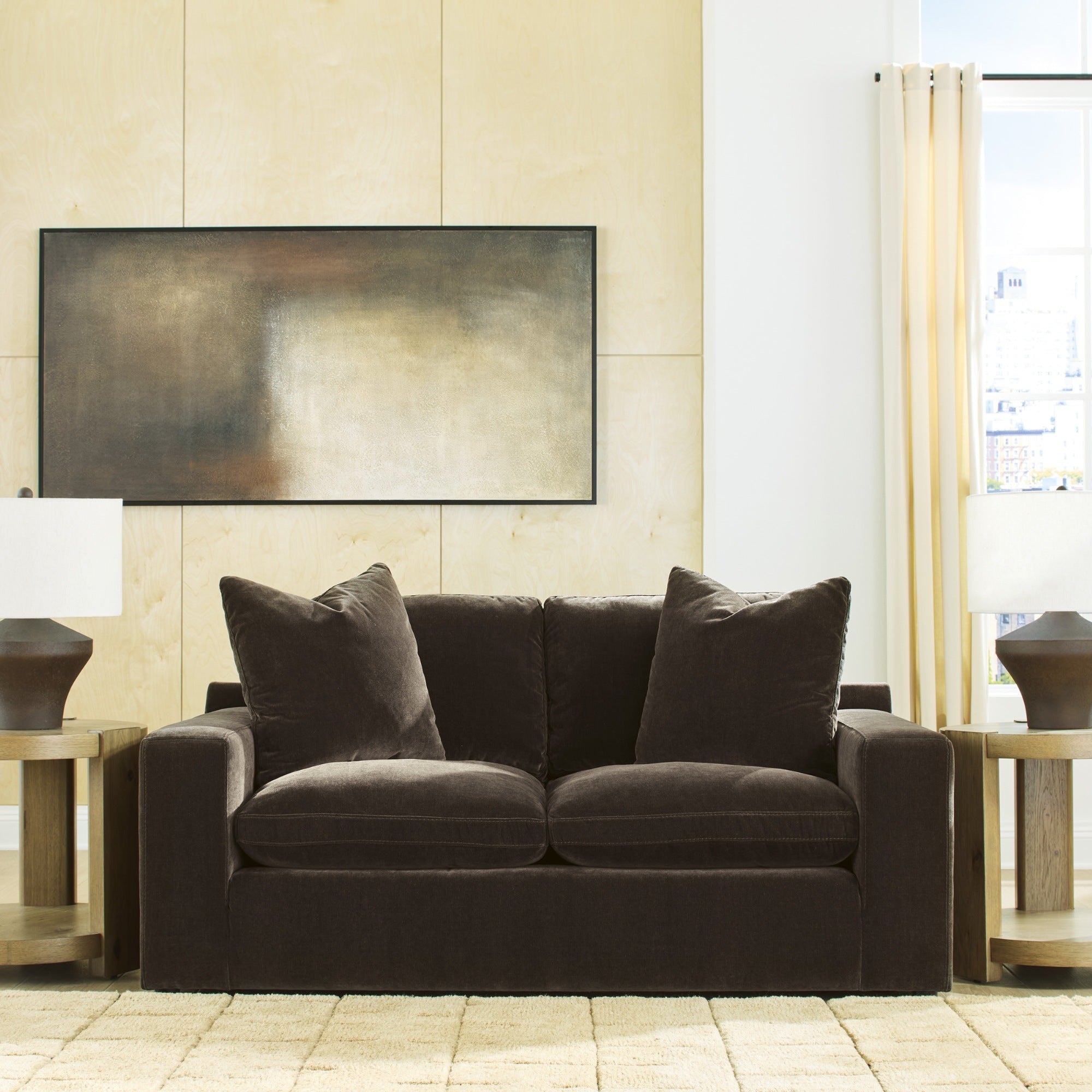 Maxton Heights Loveseat in BitterSweet