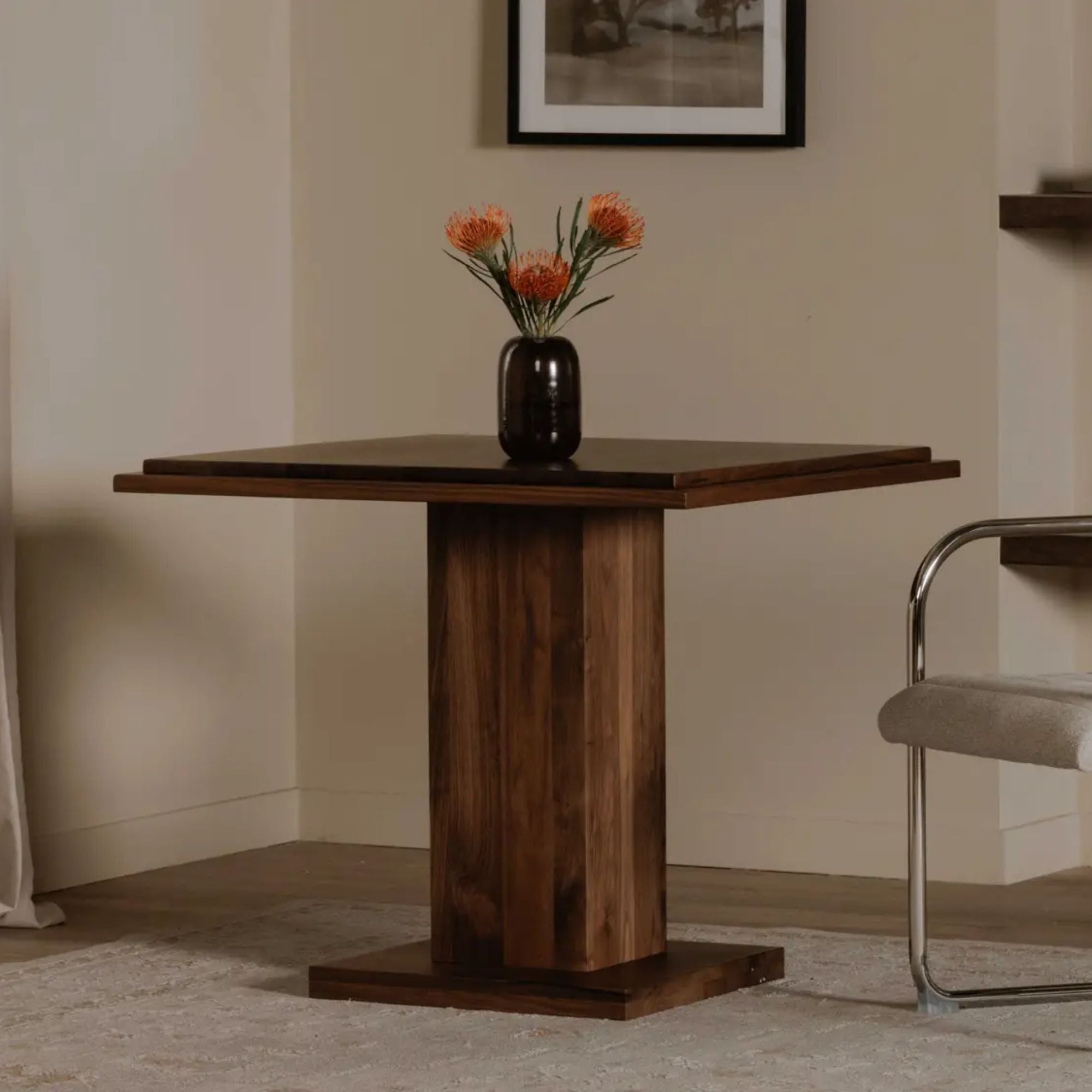 Moe's Home May Cafe Collection Table Walnut | CastleUp Experience Centre Online Furniture