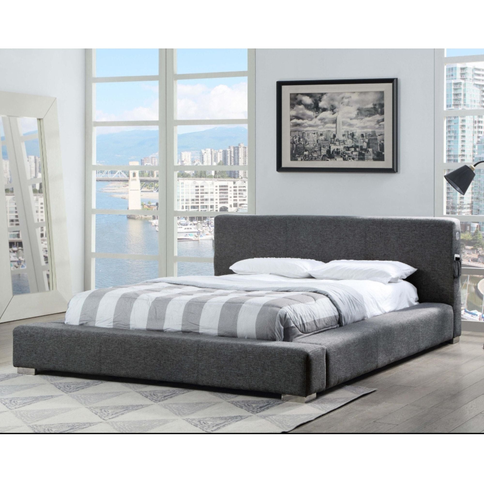 Tori Platform Bed 5782DG.
