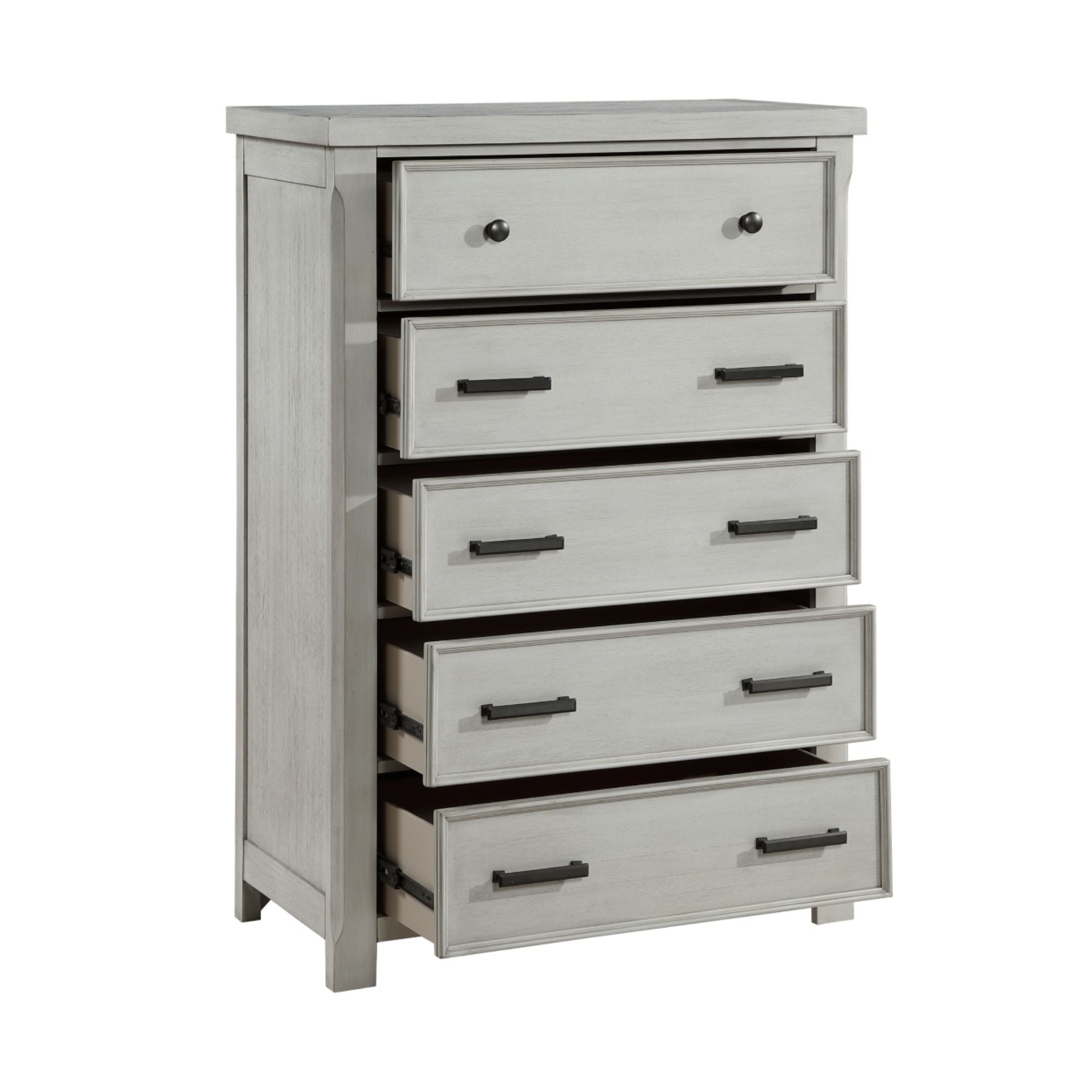 Mazlin Furniture Willowbrook Chest showing a wooden storage chest with a smooth finish and classic design.