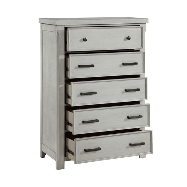 Mazlin Furniture Willowbrook Chest showing a wooden storage chest with a smooth finish and classic design.