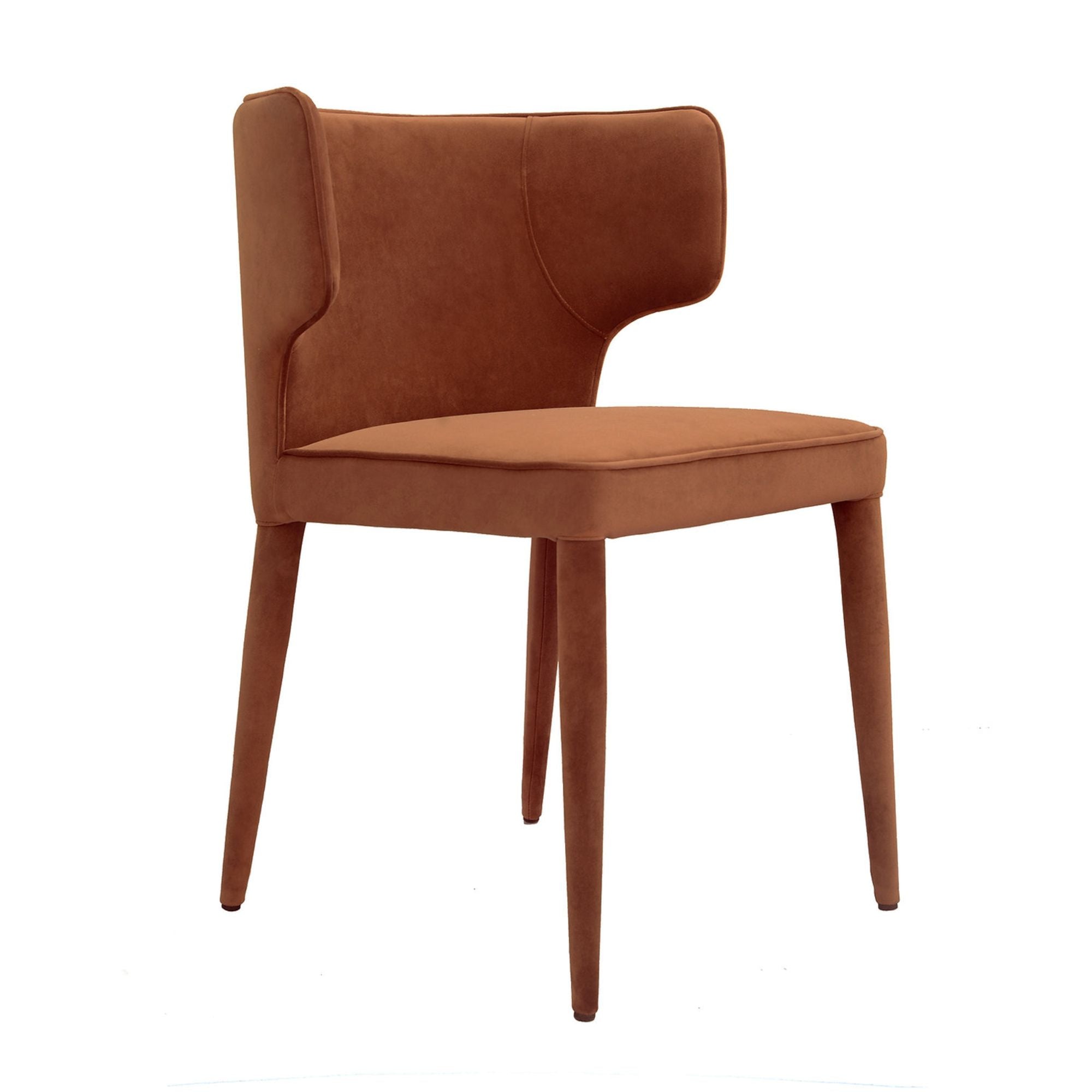Melore Dining Chair Terracotta Velvet