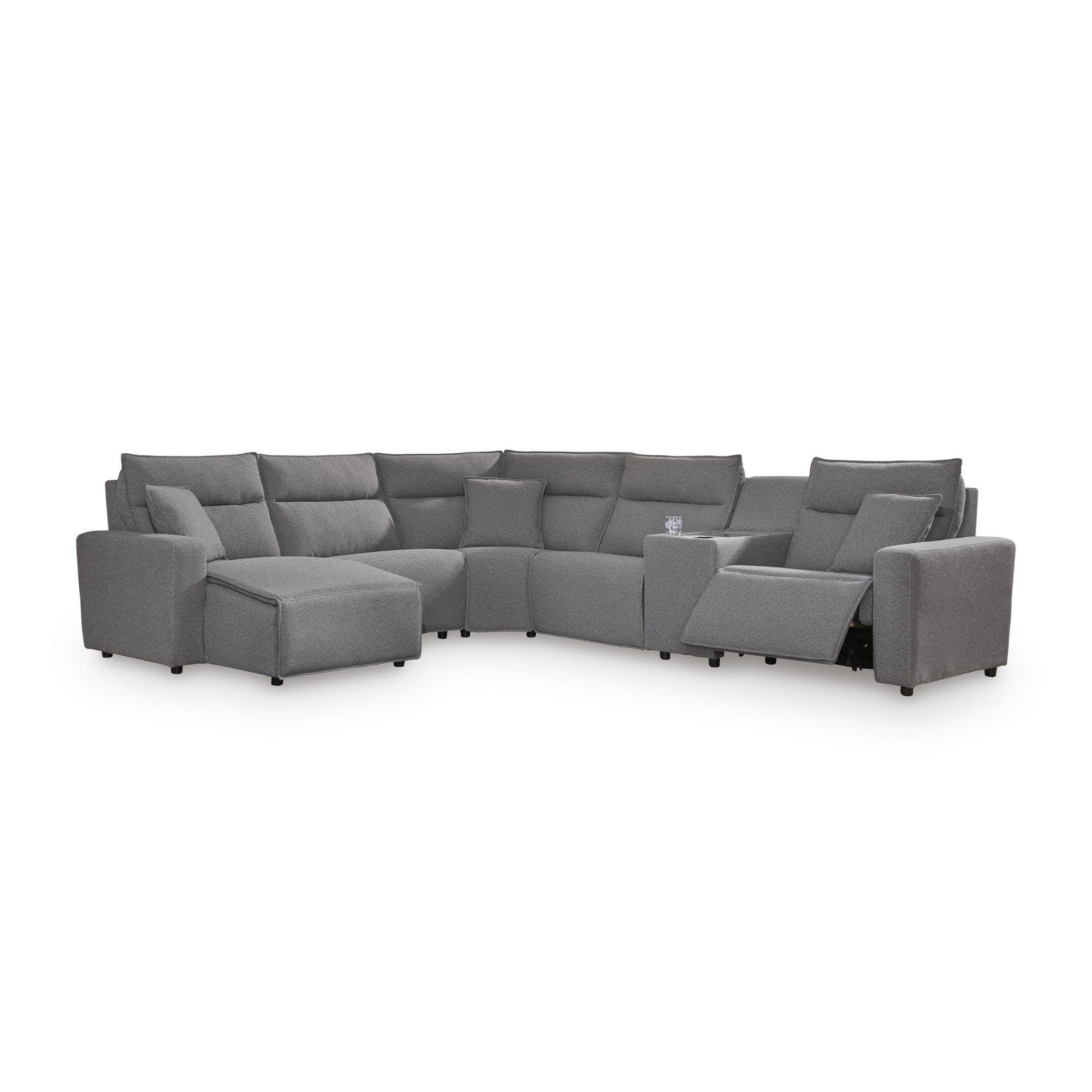 Modmax II 6-Piece Power Reclining Sectional with Chaise and Console