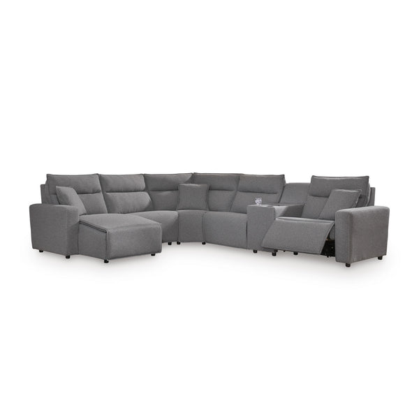Modmax II 6-Piece Power Reclining Sectional with Chaise and Console