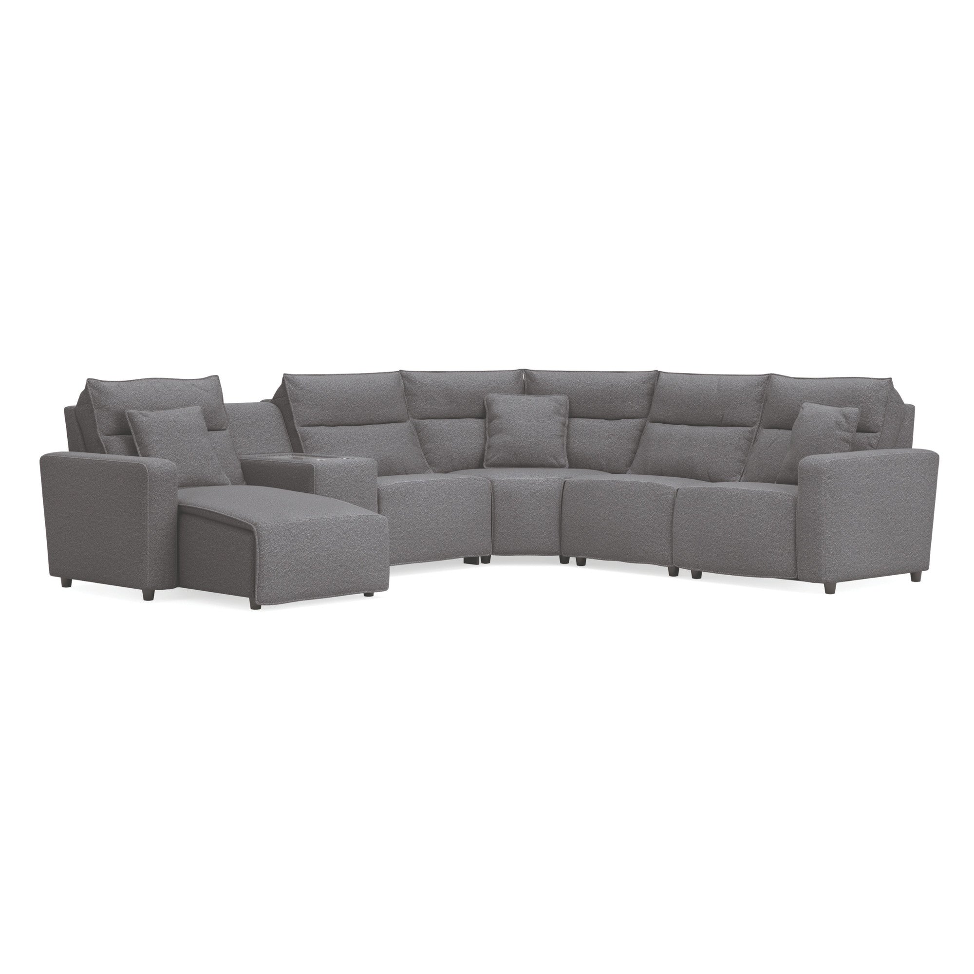 Modmax II 6-Piece Power Reclining Sectional with Chaise and Console