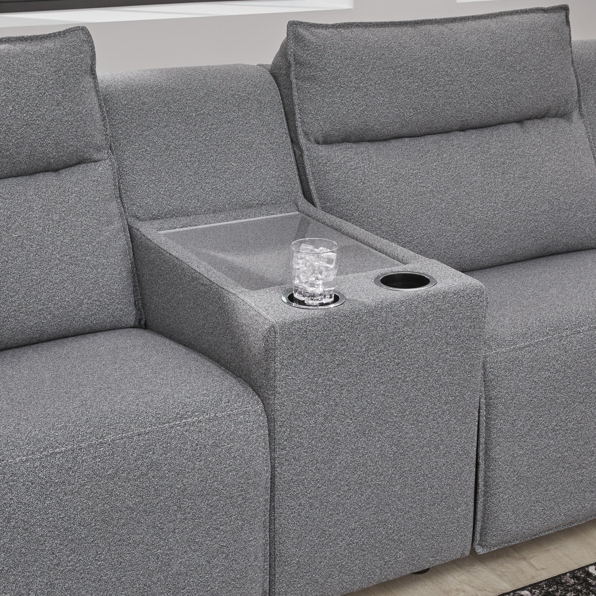 Modmax II 6-Piece Power Reclining Sectional with Chaise and Console