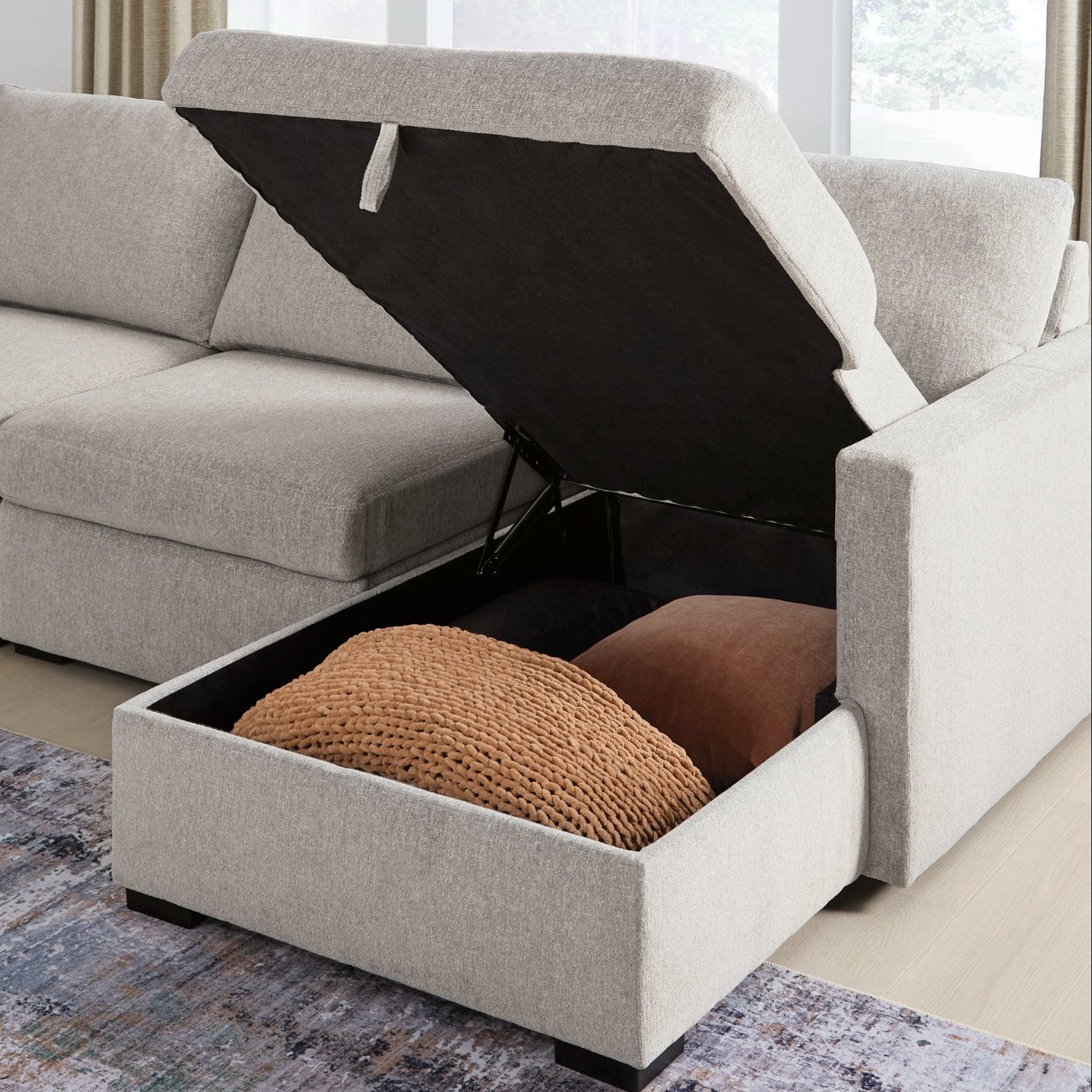 ModMax Luxe 3-Piece Modular Sectional with Chaise