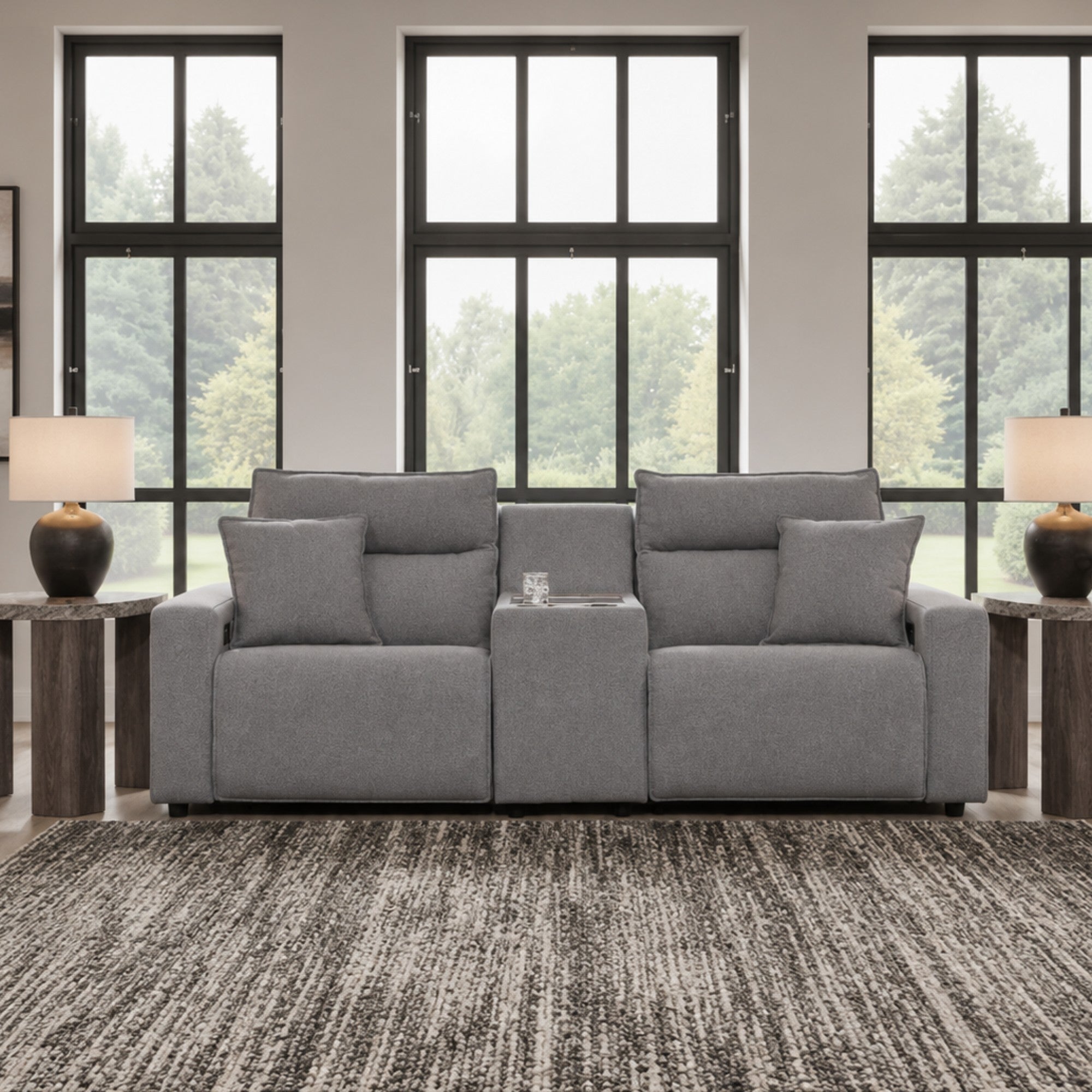 Modmax II 3-Piece Power Reclining Loveseat with Console