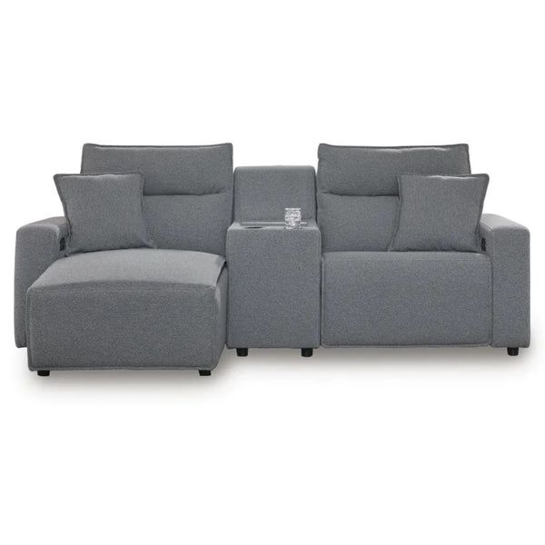 Modmax II 3-Piece Power Reclining Sectional with Chaise and Console