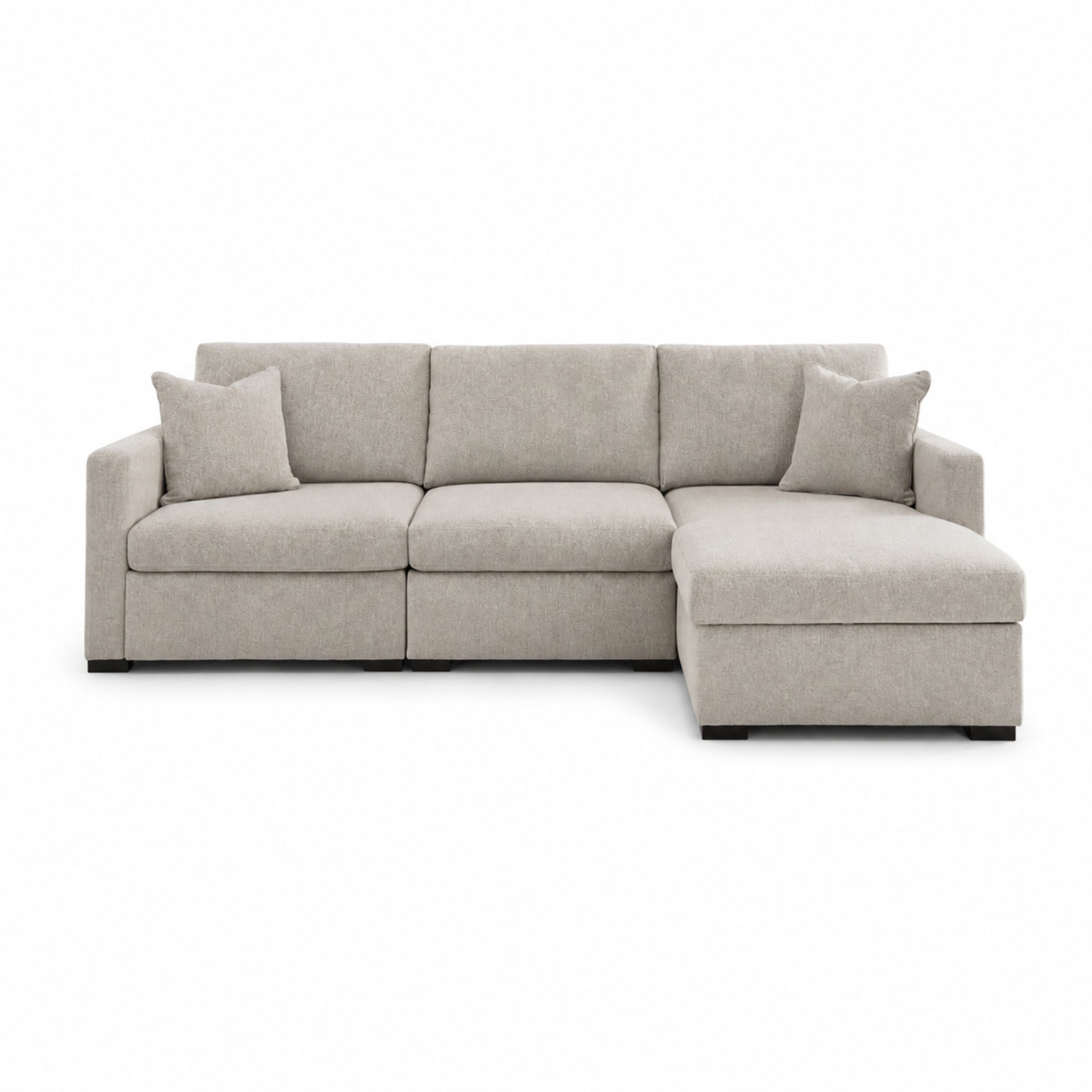 ModMax Luxe 3-Piece Modular Sectional with Chaise